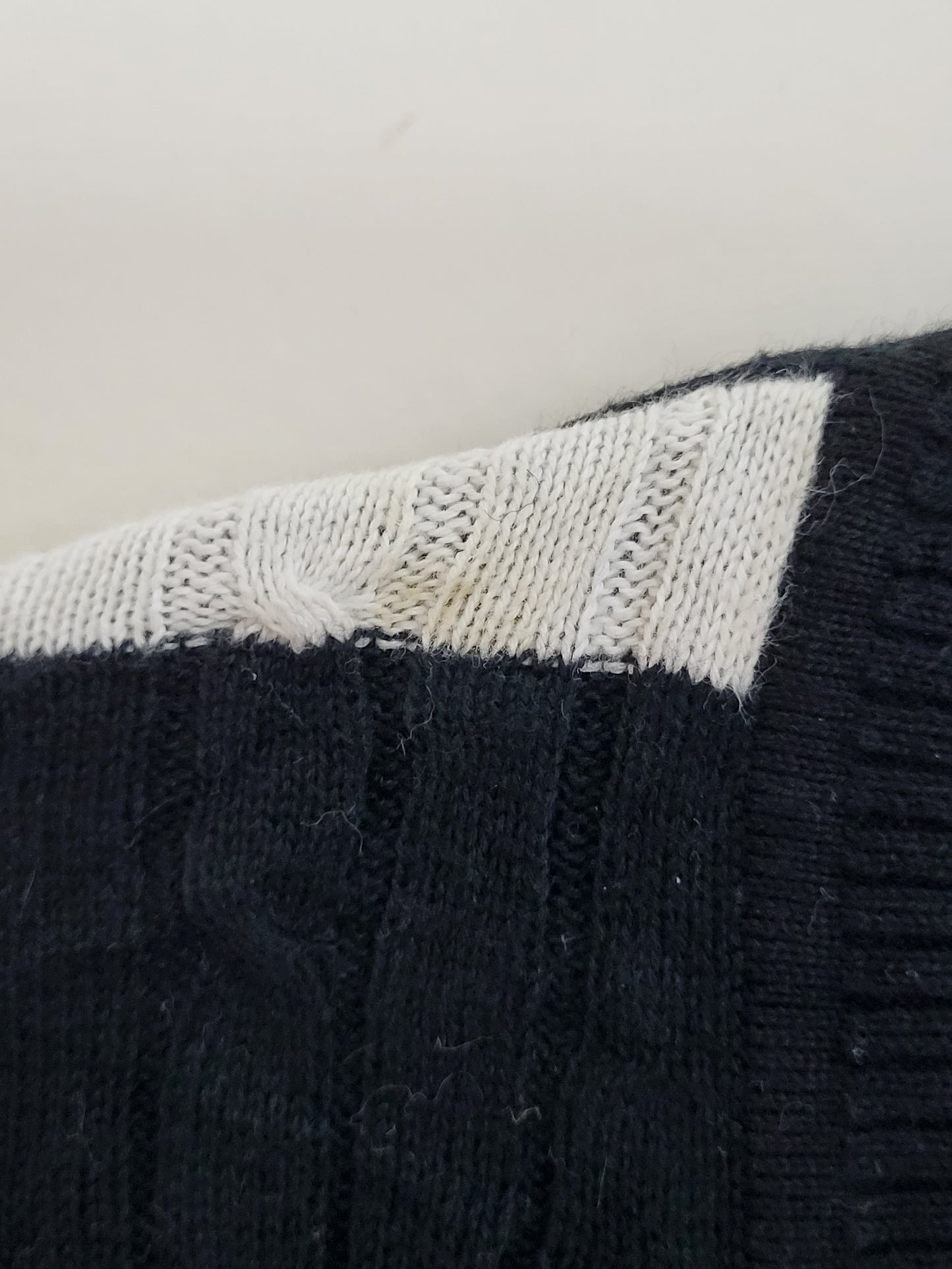 Tommy Hilfiger - Pulli - Streifen - Schwarz - Damen - XL