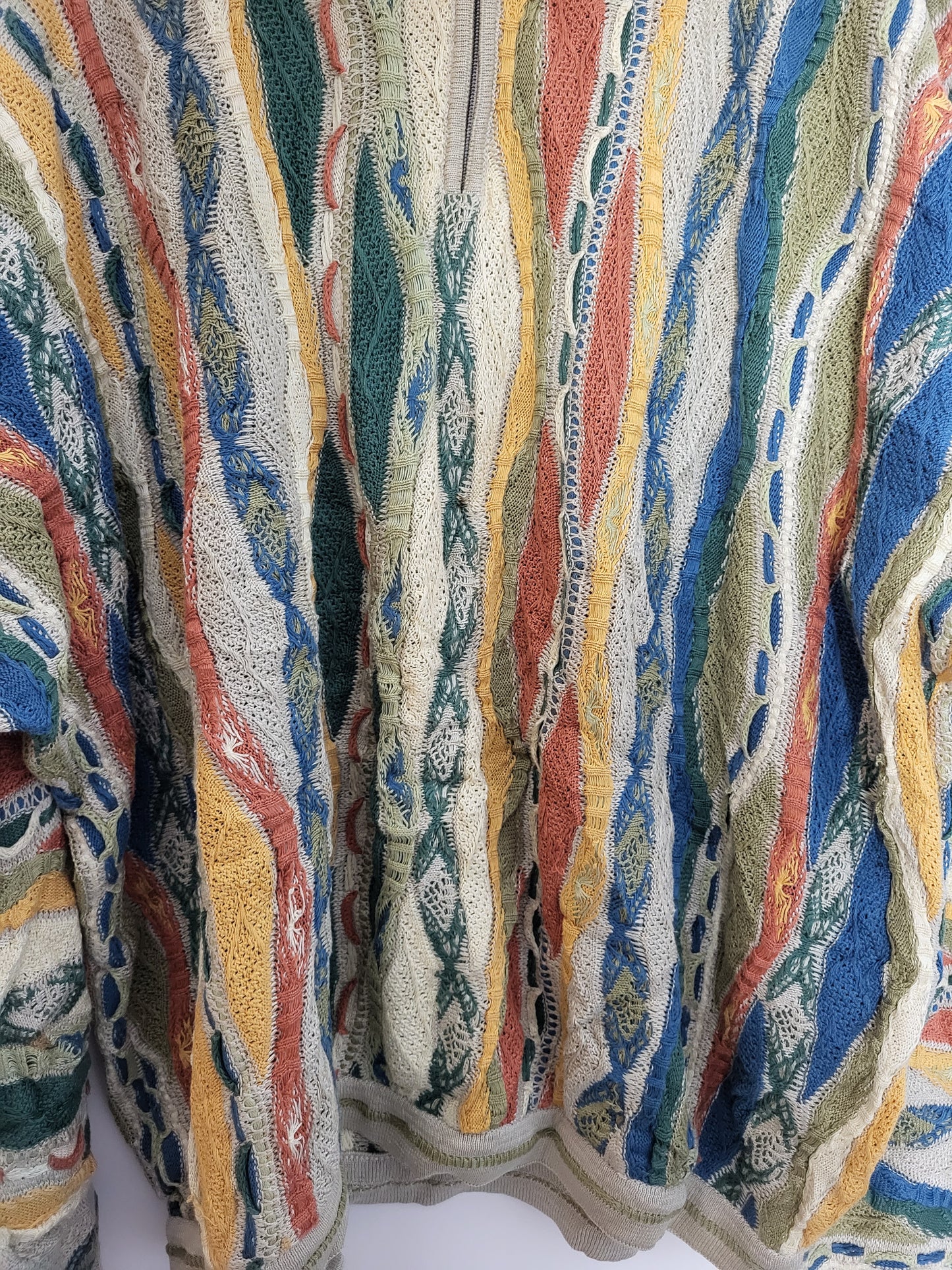 COOGI - Pullover - Muster - Vintage Australia - Bunt - Herren - 3XL