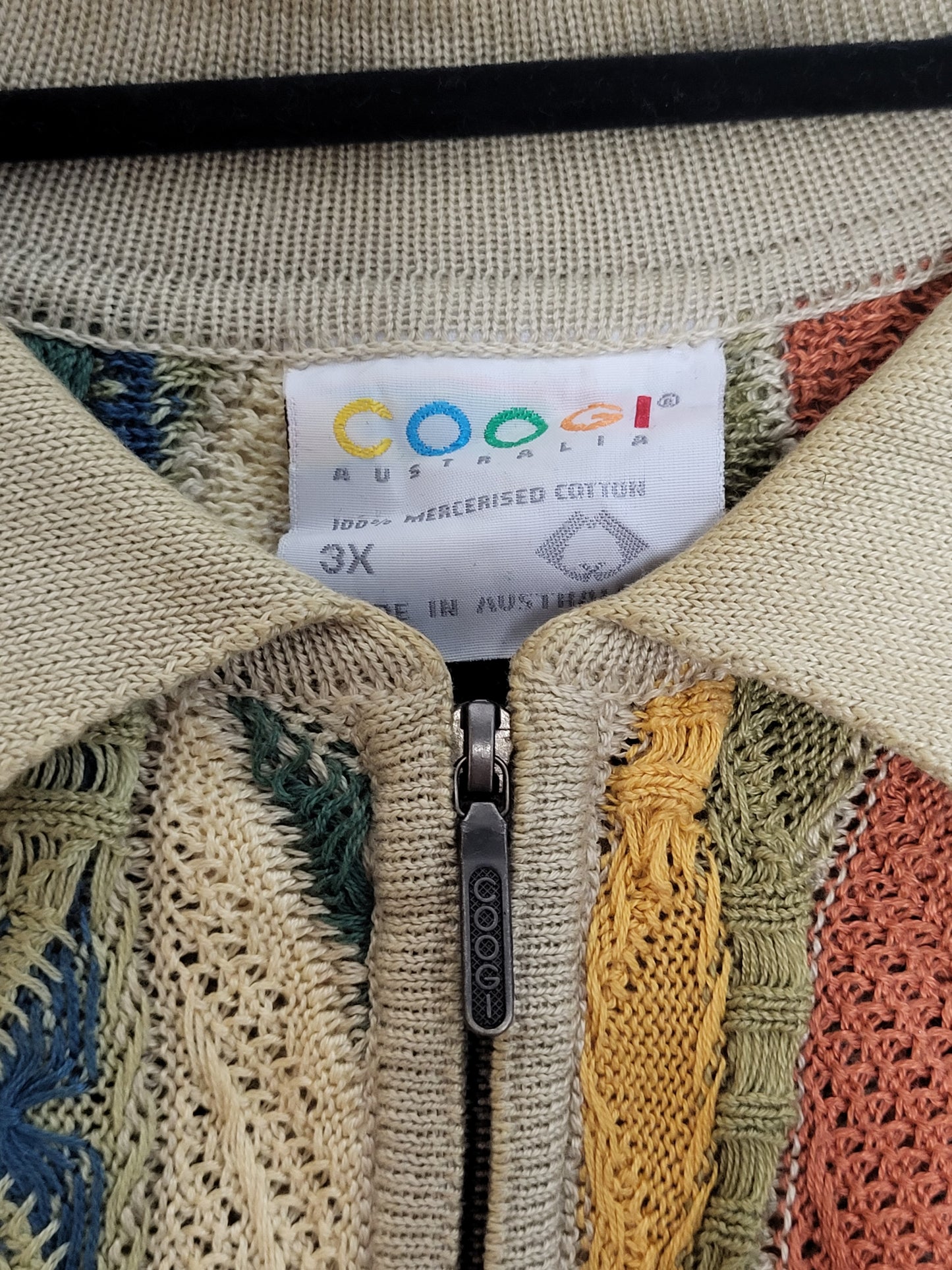 COOGI - Pullover - Muster - Vintage Australia - Bunt - Herren - 3XL