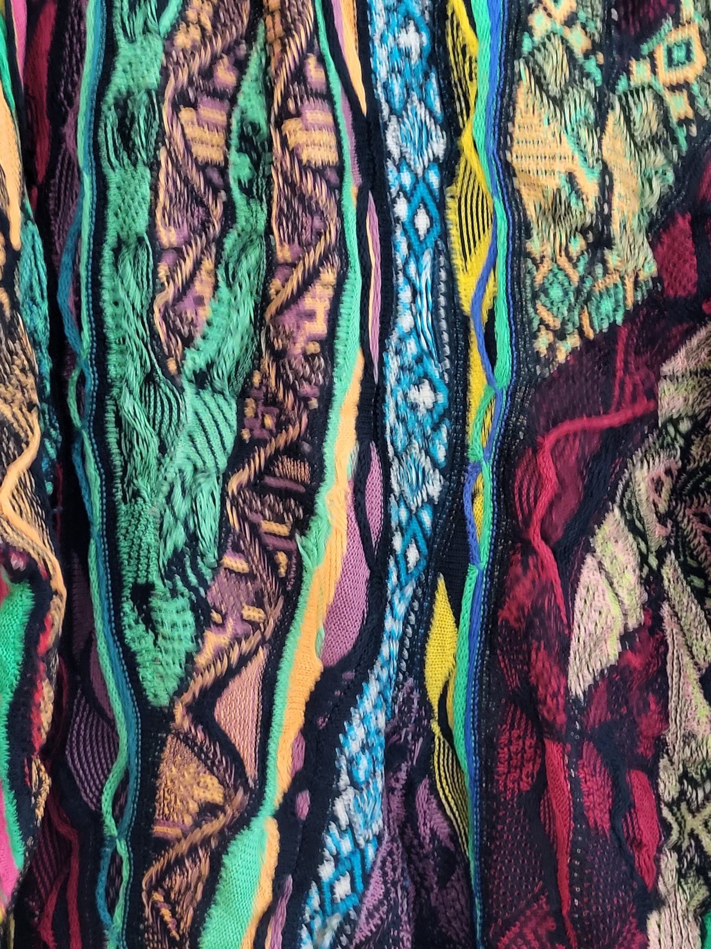COOGI - Pullover - Muster - Vintage Australia - Bunt - Herren - XL