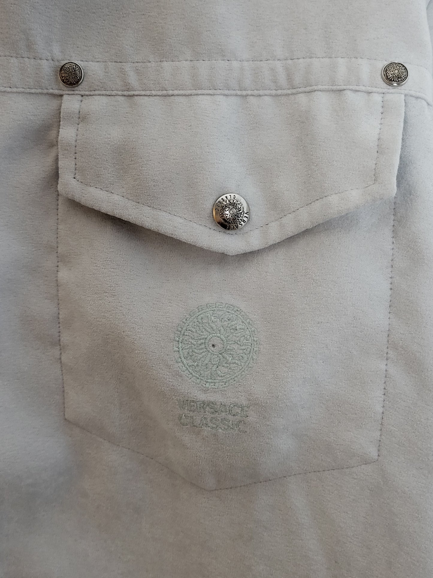 VERSACE Classic V2 - Hemd - Exklusiv - Hellblau - Herren - L