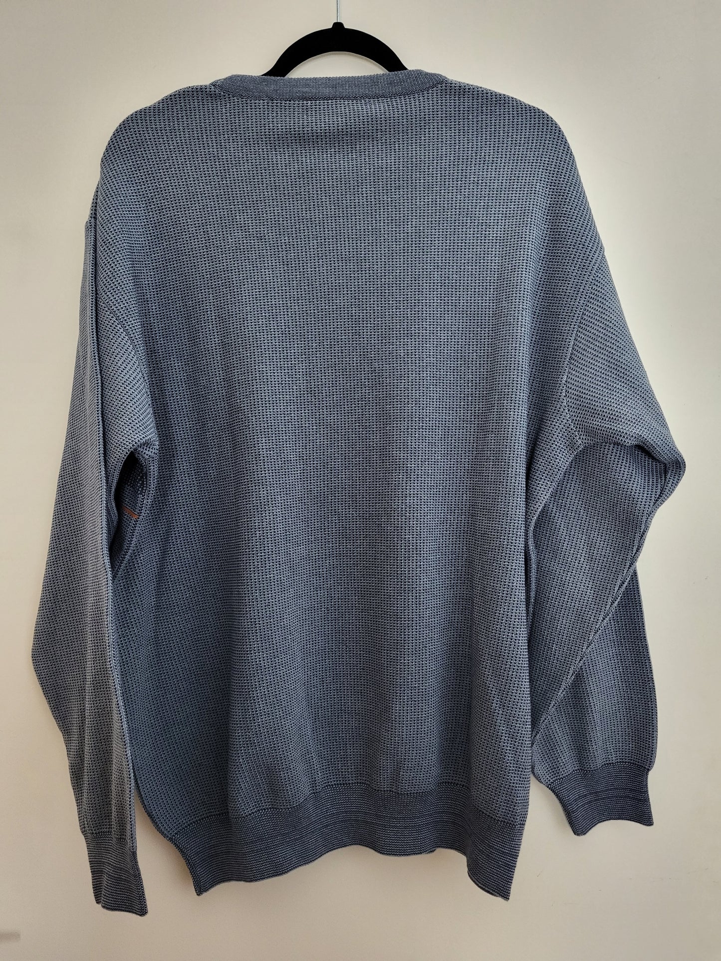 BAILEYS Menswear - Pullover - Muster - Vintage Italy - Grau mit Muster - Herren - XL