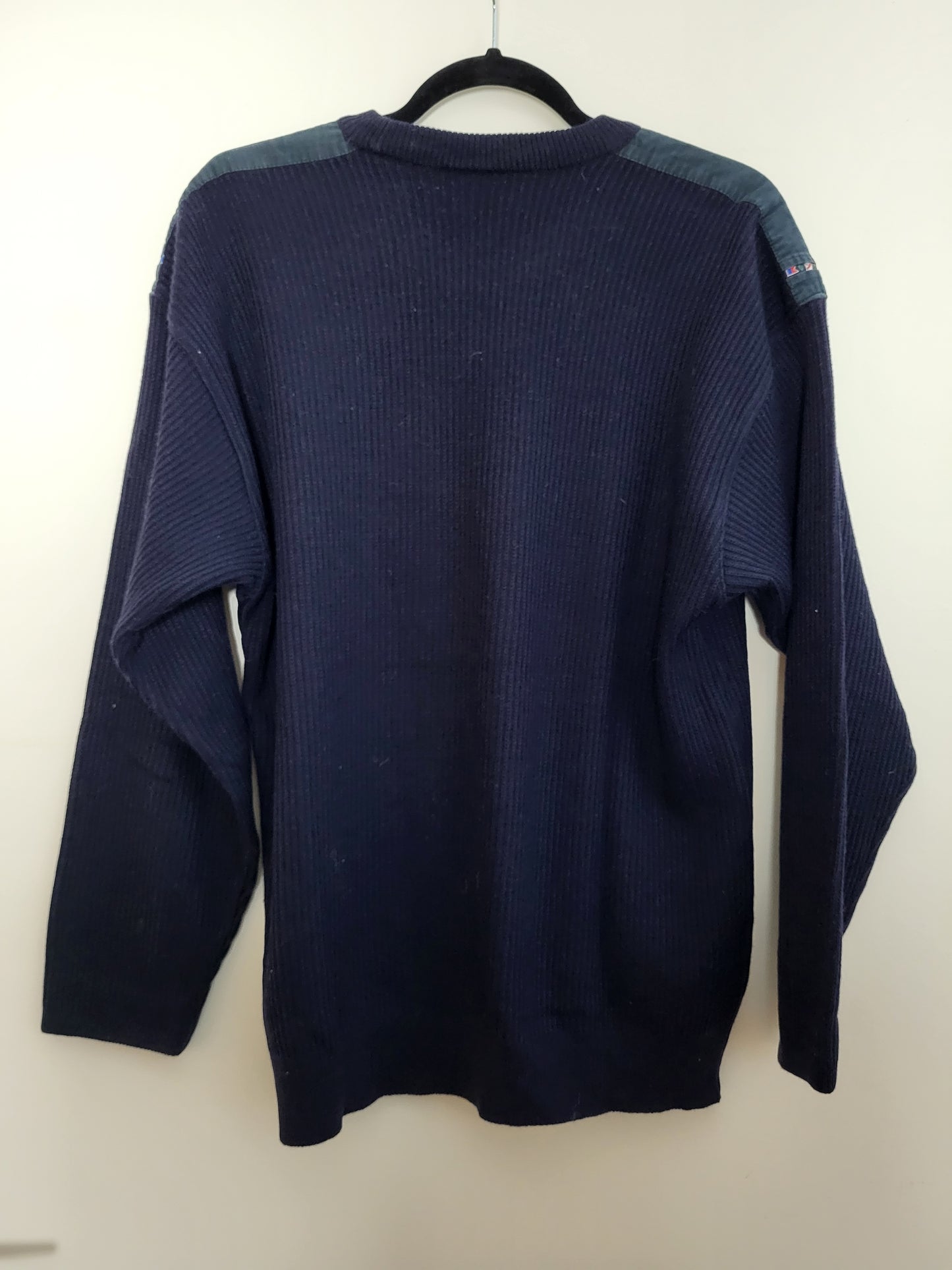 NAVIGARE - Pullover - RIPP - Vintage Italy - Schwarz - Herren - L/XL