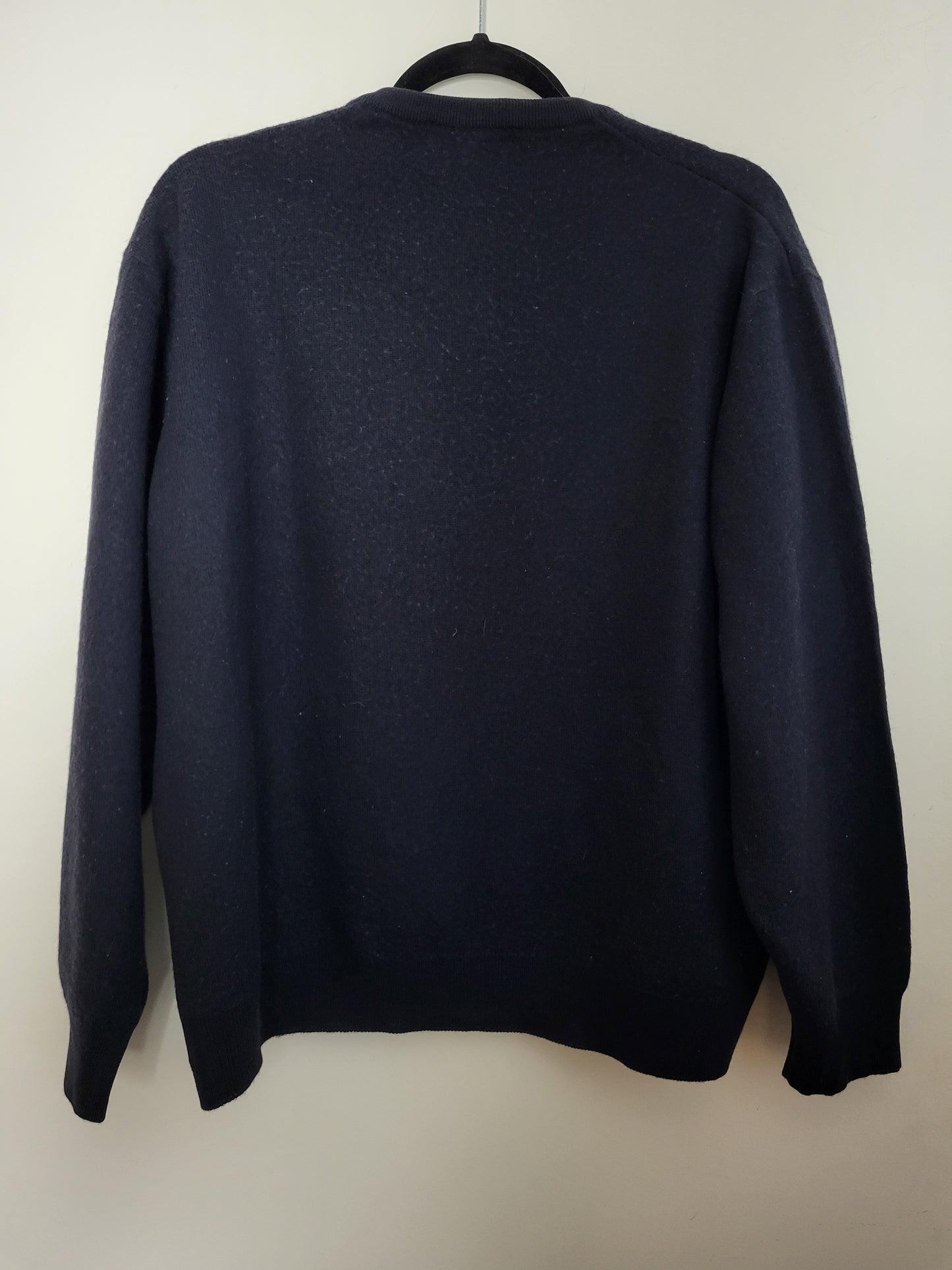 Burberry - Pullover - Klassisch - Vintage - Schwarz - Damen - L