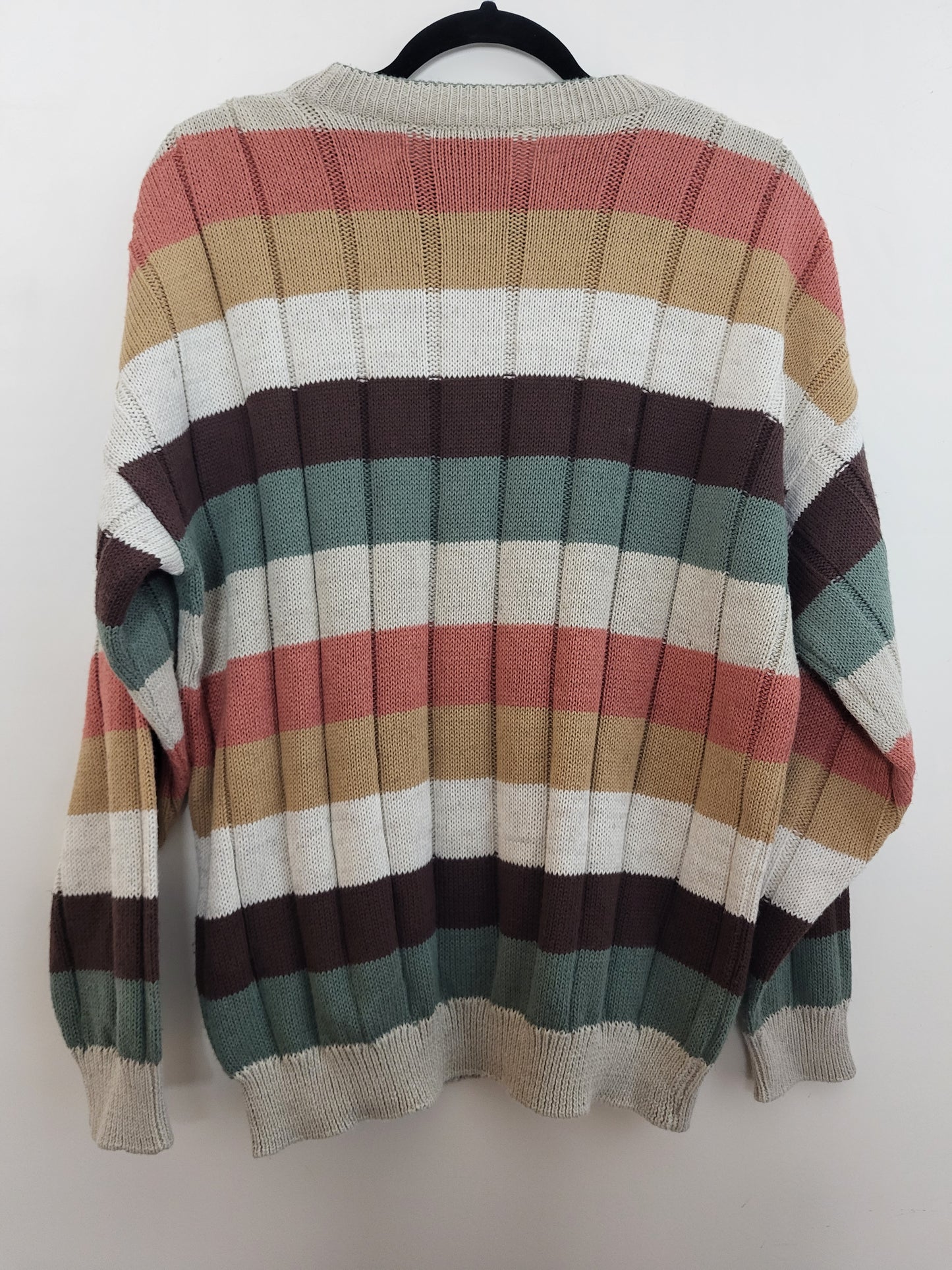 POVERI MA BELLI - Pullover - Colourblock - Vintage Italy - Bunt - Damen - M/L