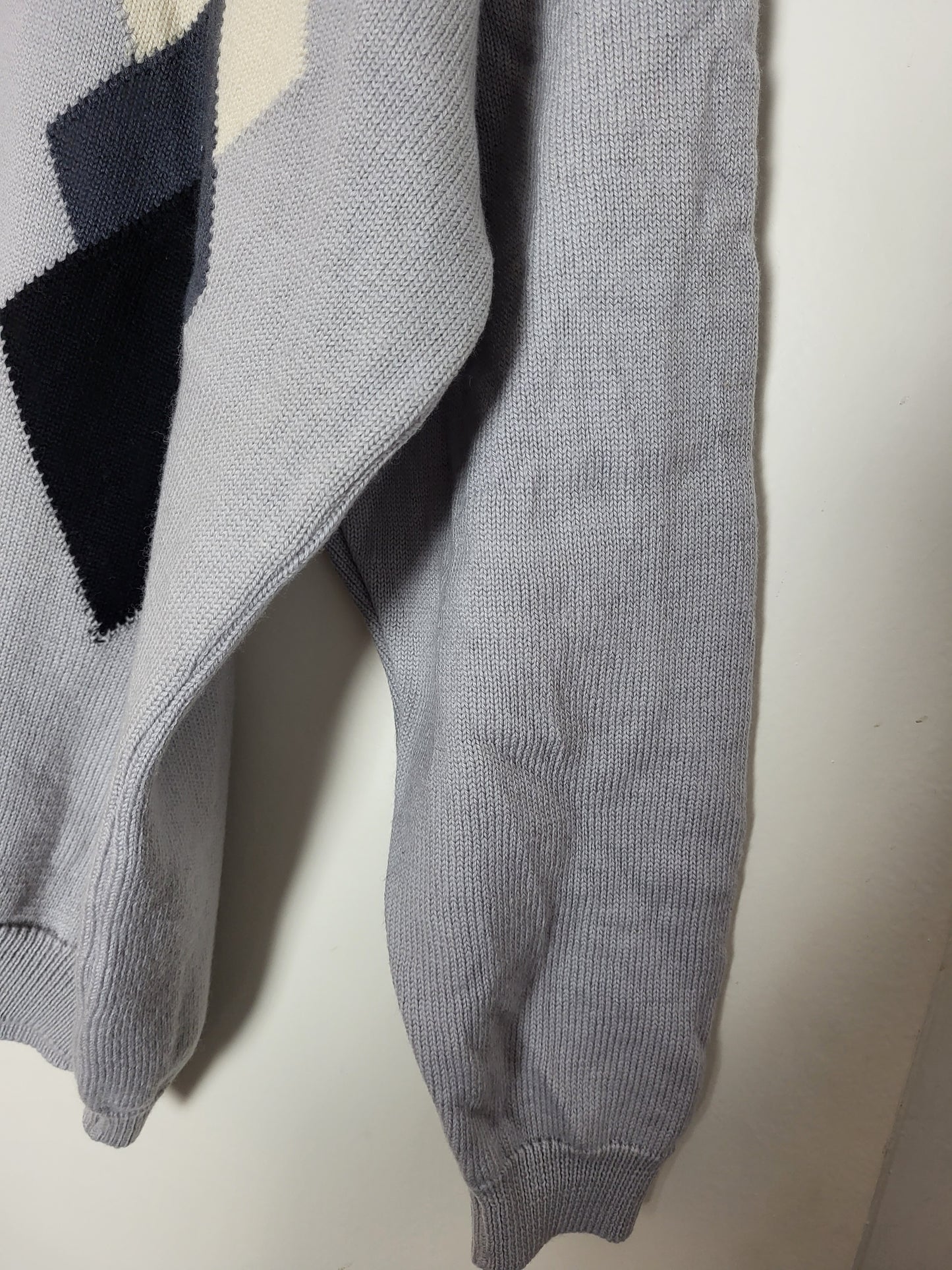 Vintage RUGIADA TRICOT - Pullover - Muster - Vintage Italy - Bunt - Herren - L