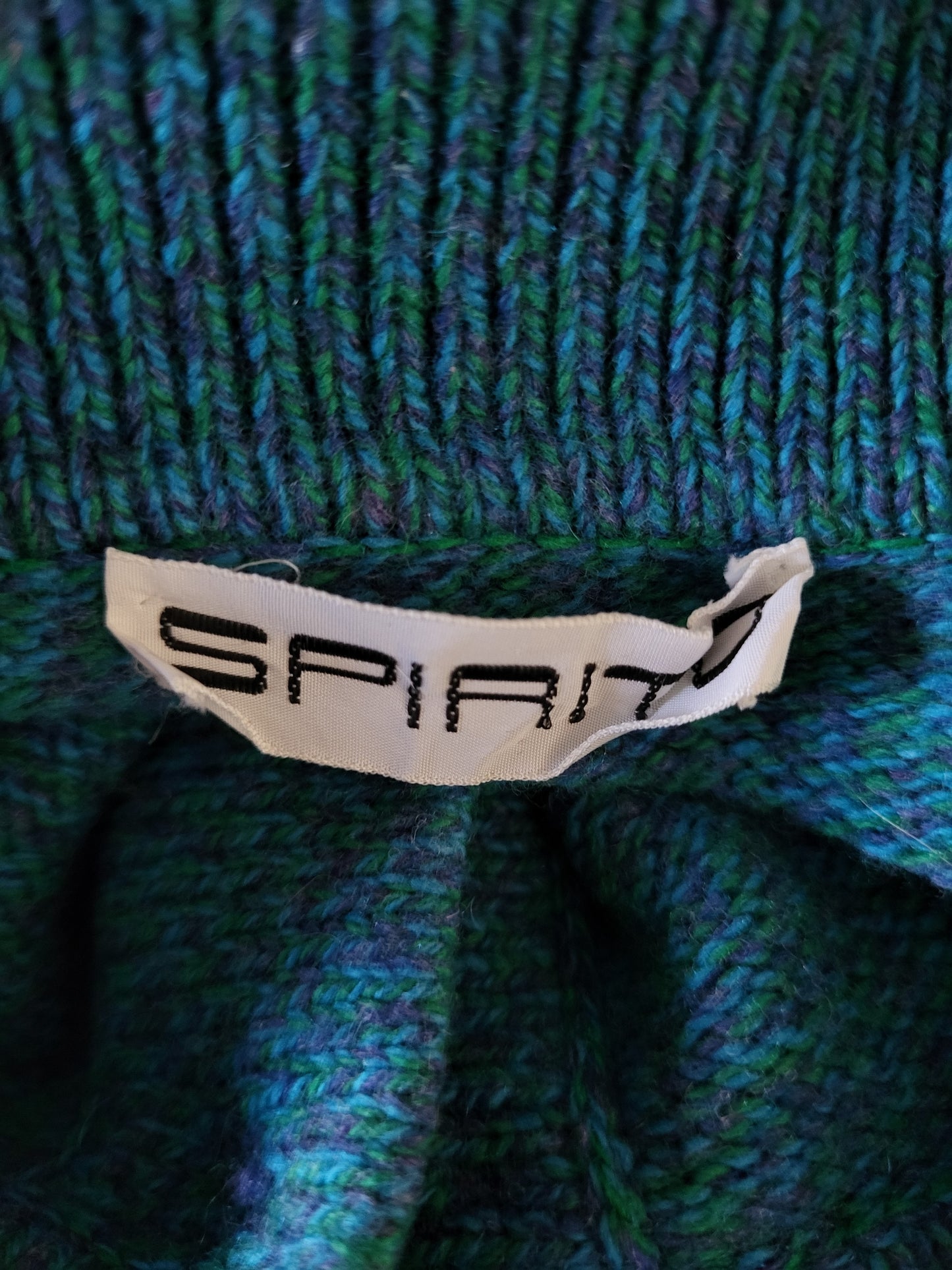 Vintage SPIRITO - Pullover - Muster - Vintage Italy - Bunt - Herren - L/XL
