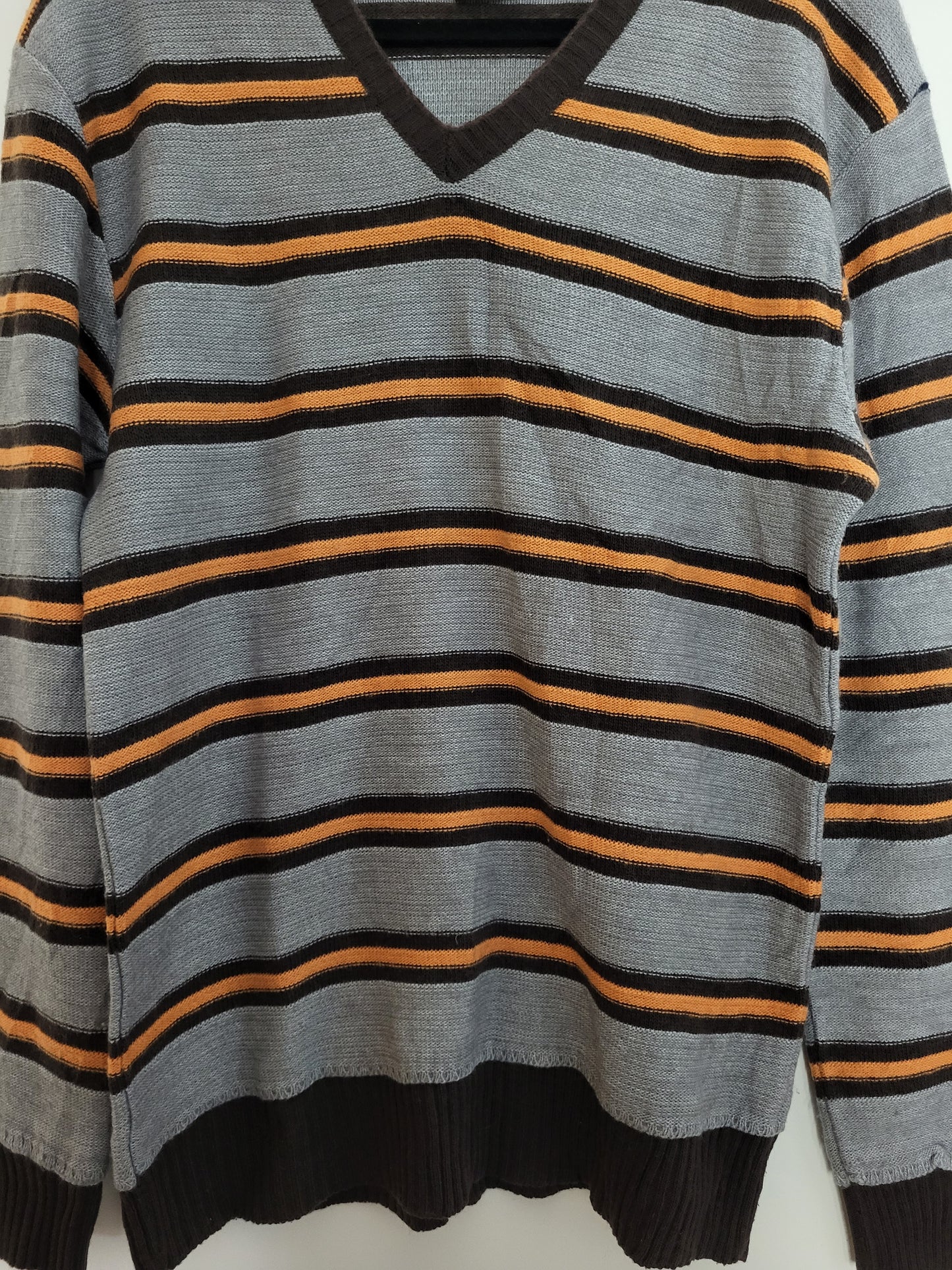 Vintage UMM - Pullover - Streifen - Vintage Italy - Bunt - Herren - XL/XXL