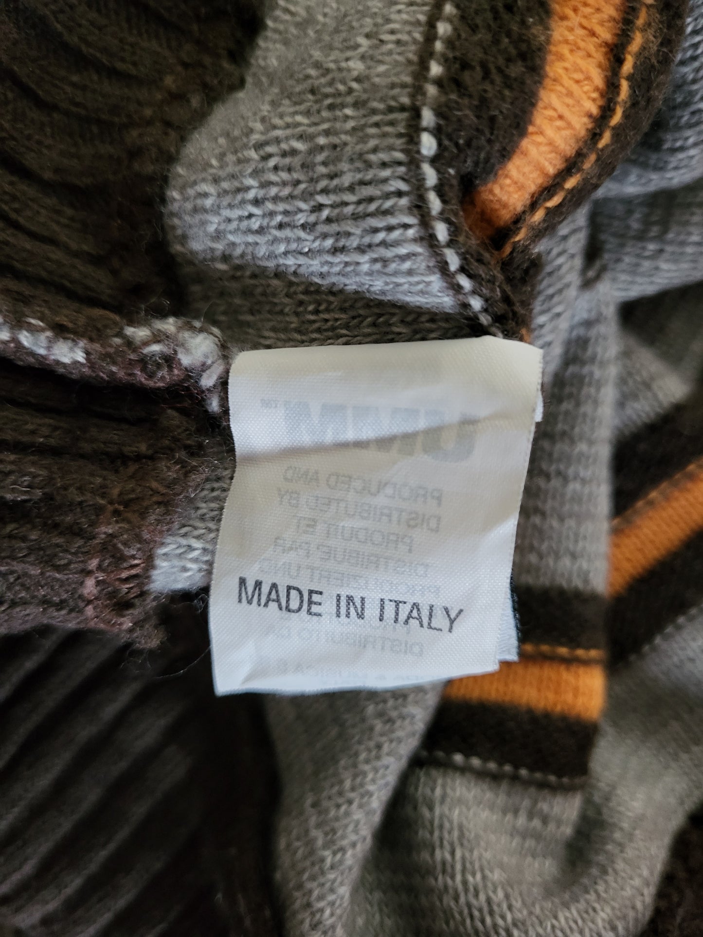 Vintage UMM - Pullover - Streifen - Vintage Italy - Bunt - Herren - XL/XXL