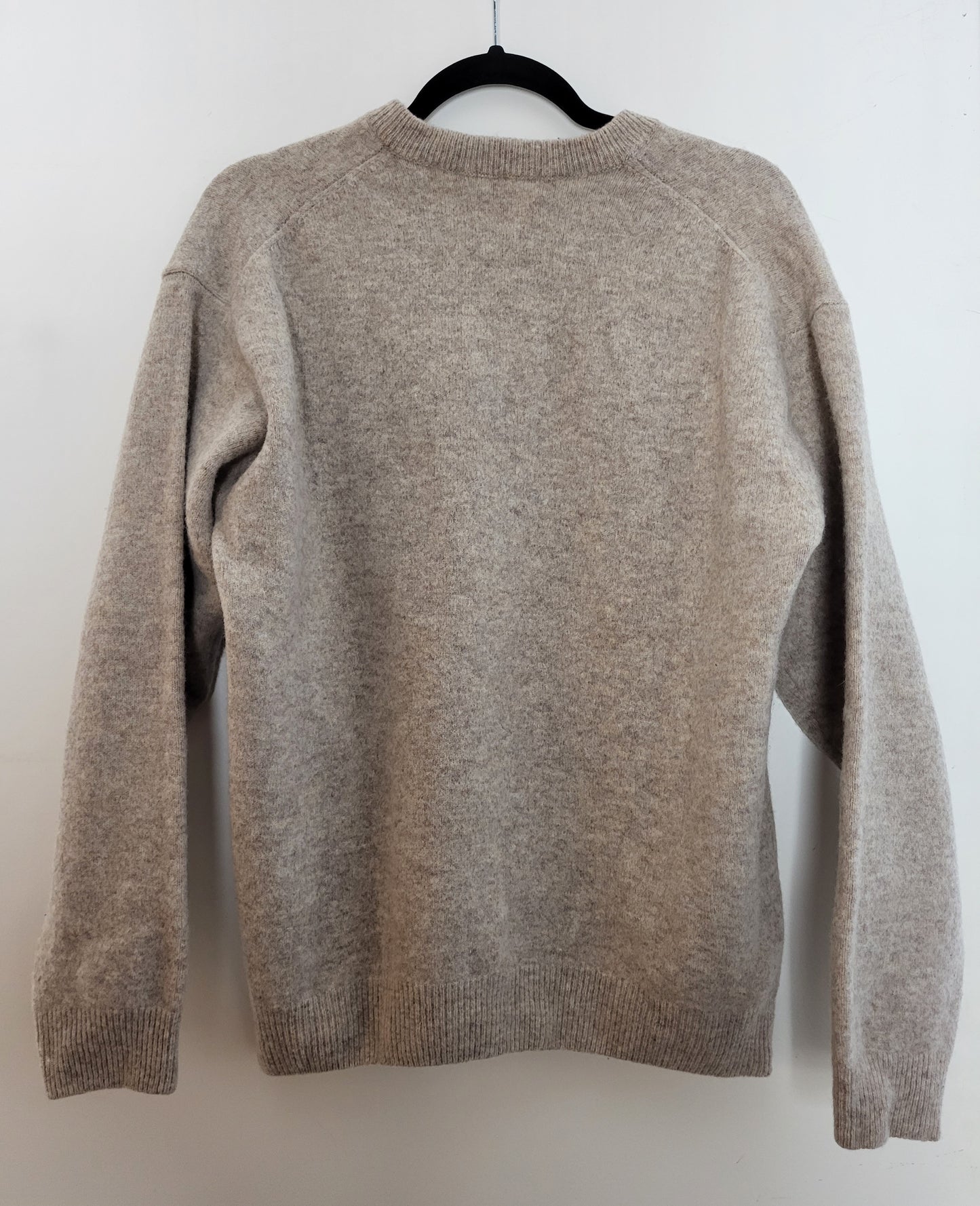 Vintage ASICS - Pullover - Klassisch - Vintage Wolle - Beige - Damen - L/XL
