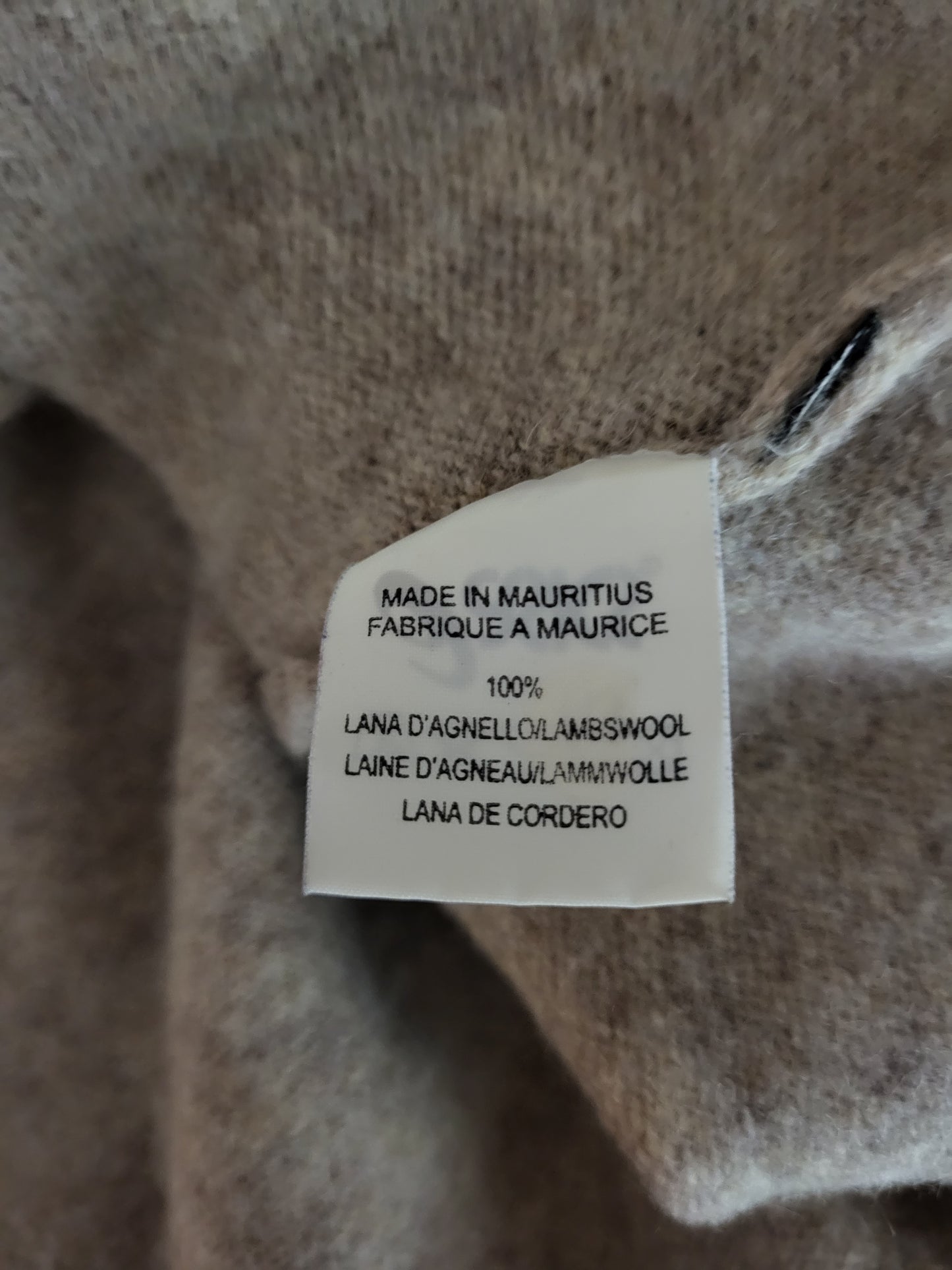 Vintage ASICS - Pullover - Klassisch - Vintage Wolle - Beige - Damen - L/XL
