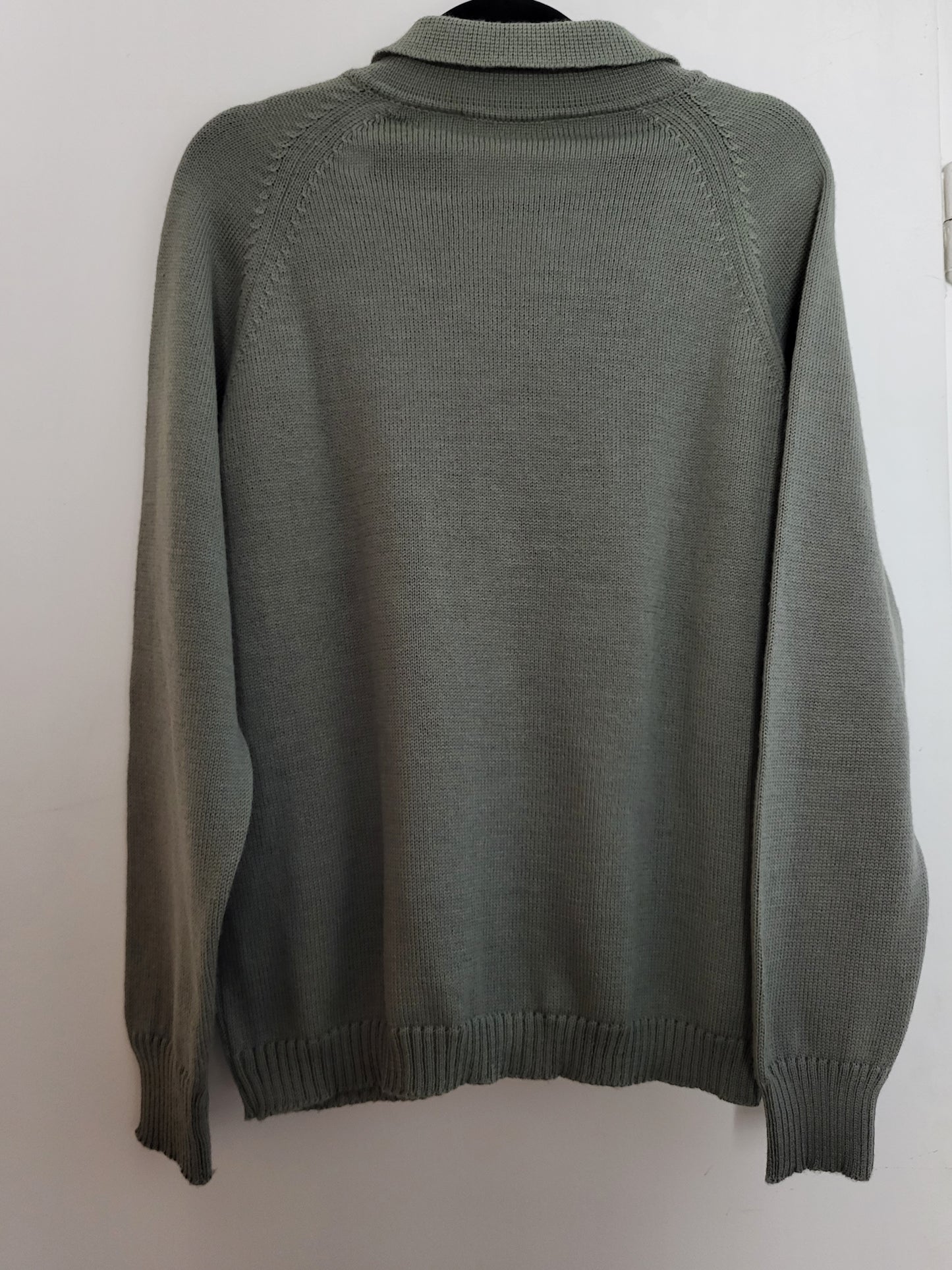 Vintage LEPI - Pullover/Strickjacke - Muster - Vintage Italy - Oliv/Grau - Herren - M