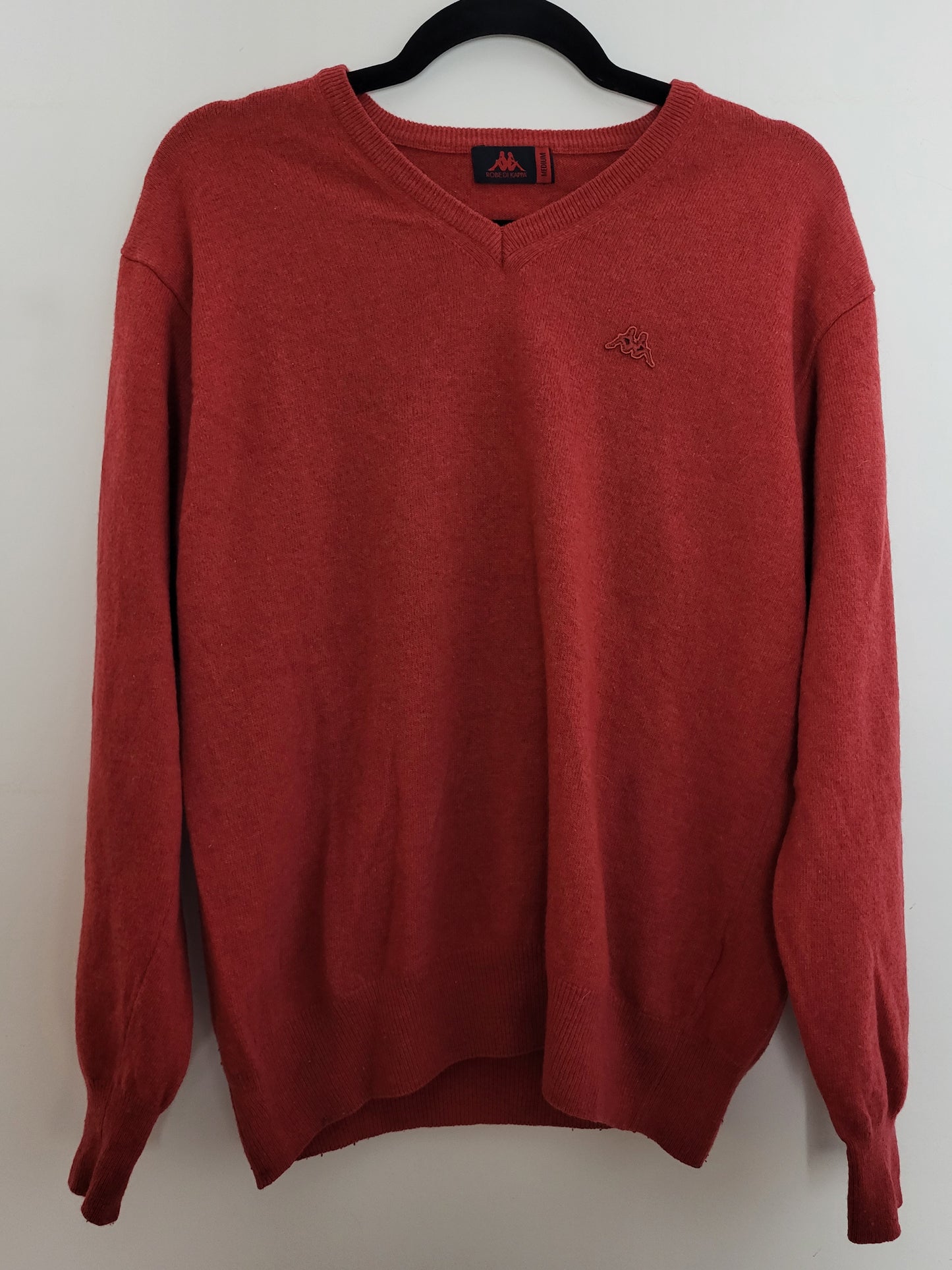 Vintage ROBE DI KAPPA  - Pullover - Klassisch - Vintage Italy - Rot - Herren - M