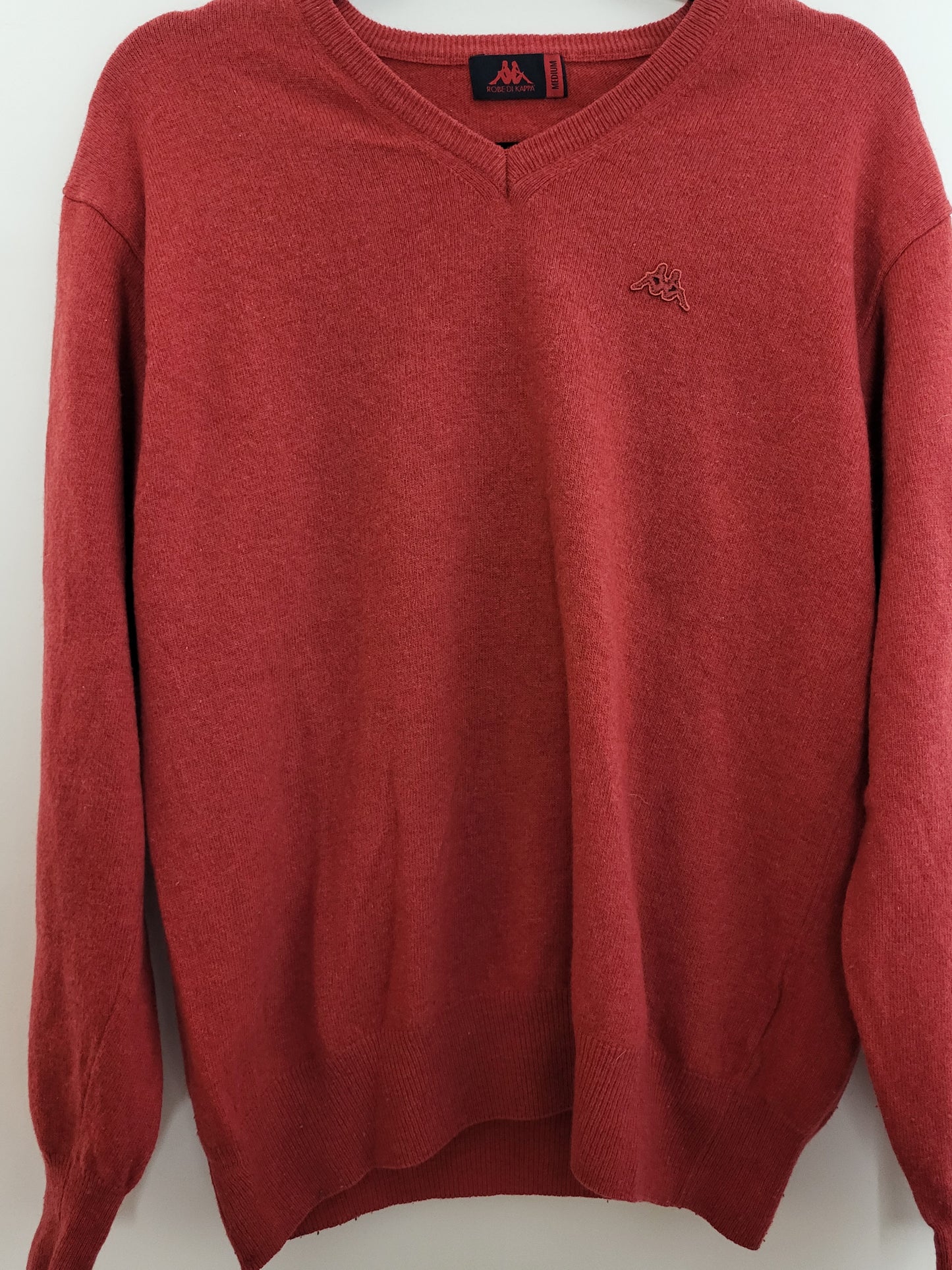 Vintage ROBE DI KAPPA  - Pullover - Klassisch - Vintage Italy - Rot - Herren - M