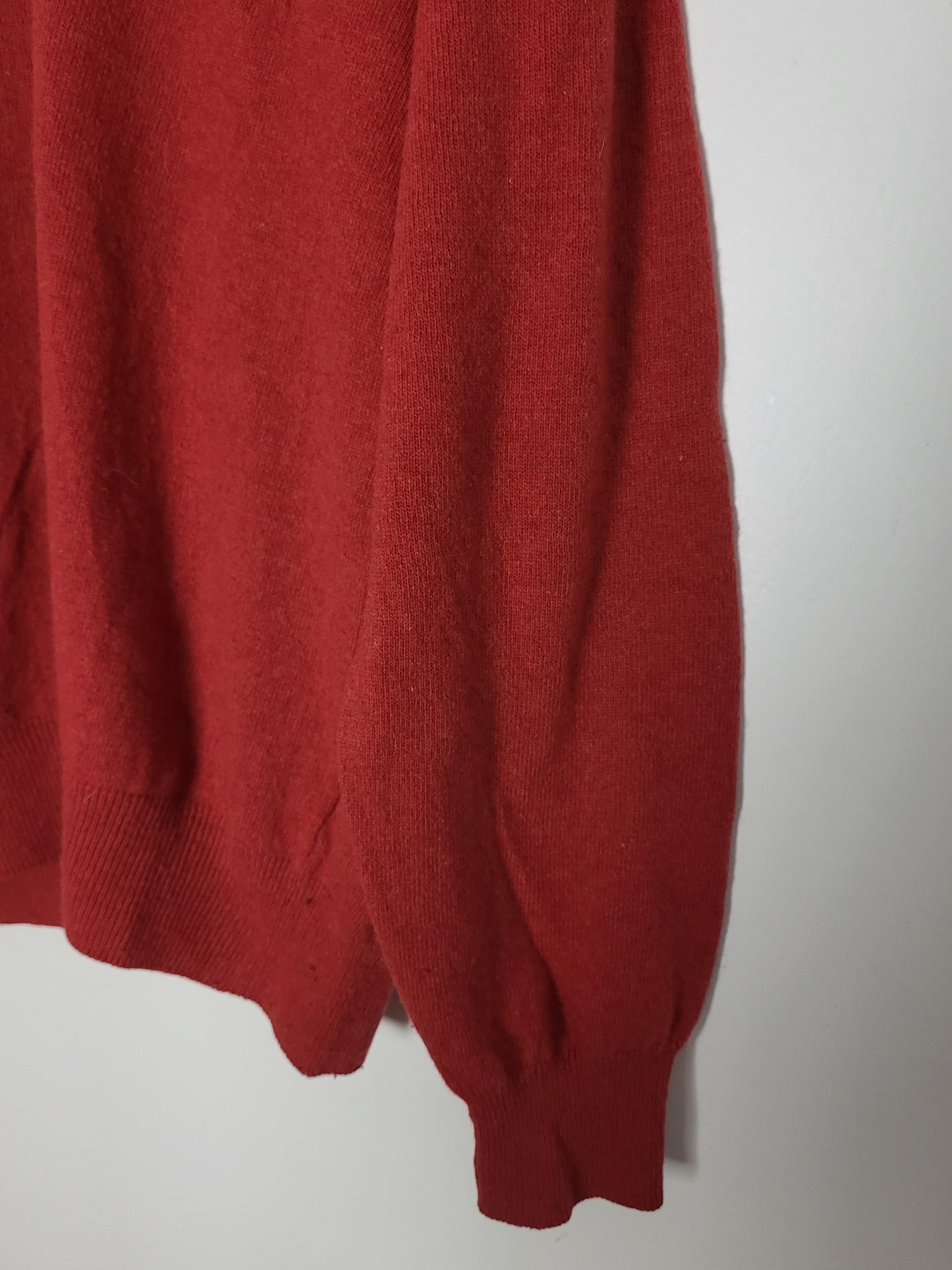 Vintage ROBE DI KAPPA  - Pullover - Klassisch - Vintage Italy - Rot - Herren - M