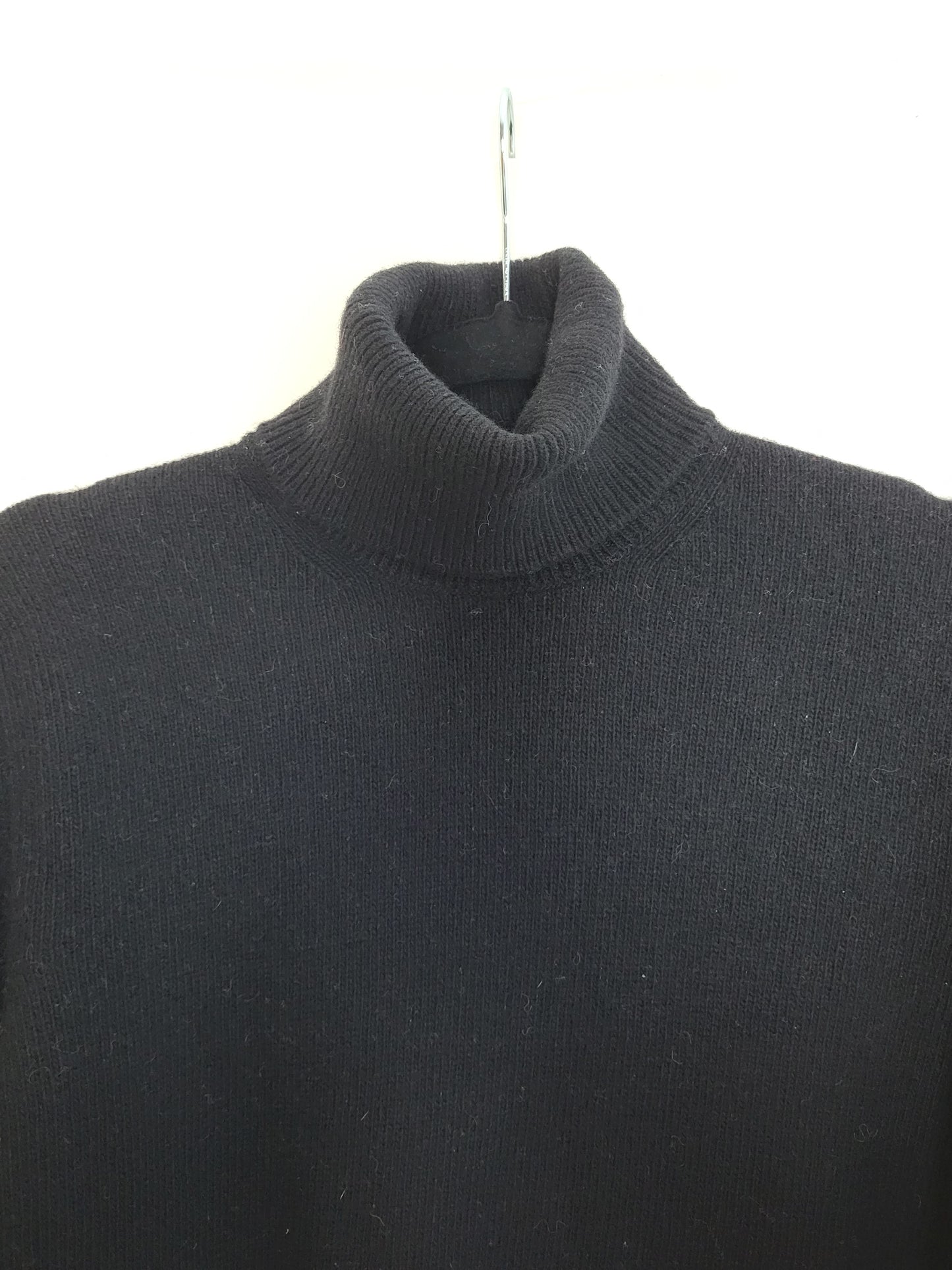 Vintage H.J. DEBHON - Pullover - Rollkragen - Vintage Italy - Schwarz - Herren - M