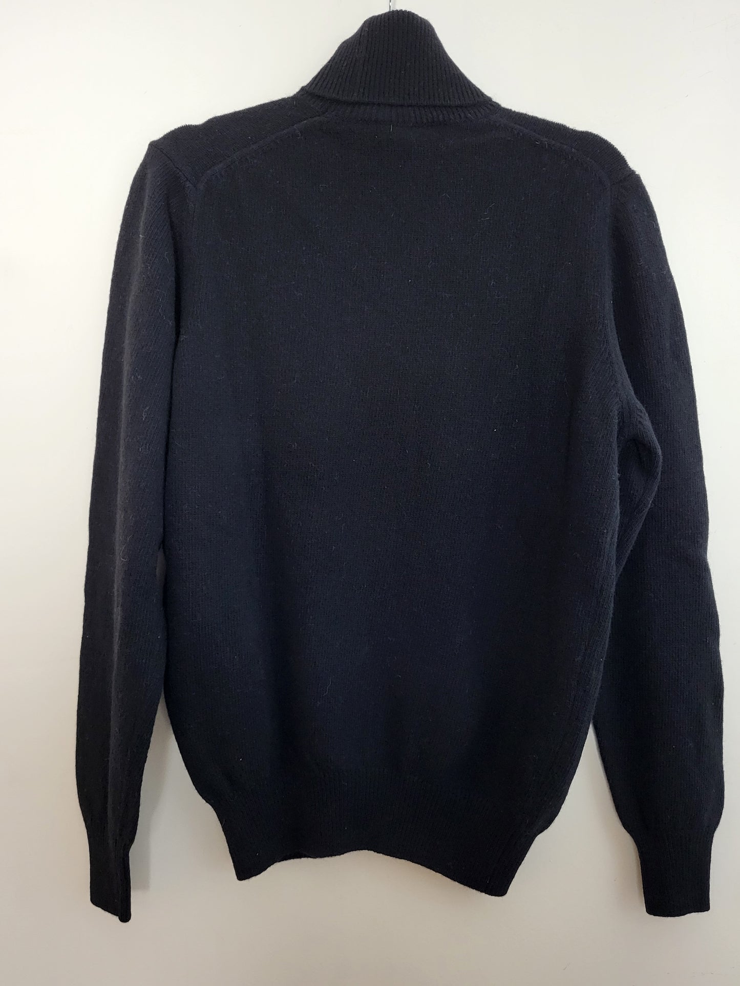 Vintage H.J. DEBHON - Pullover - Rollkragen - Vintage Italy - Schwarz - Herren - M