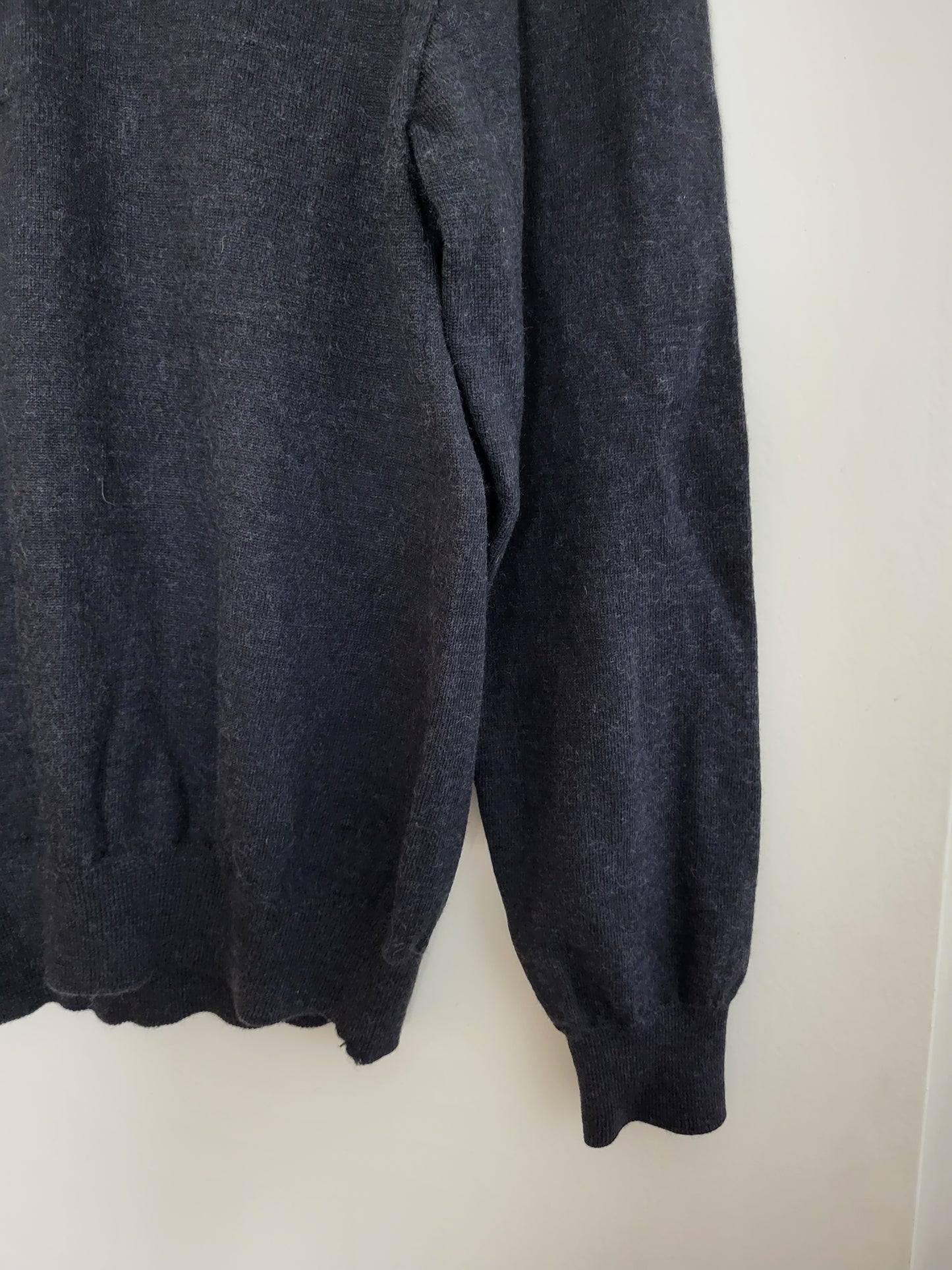 Vintage - Pullover - Klassisch - Vintage Italy - Anthrazit - Herren - S