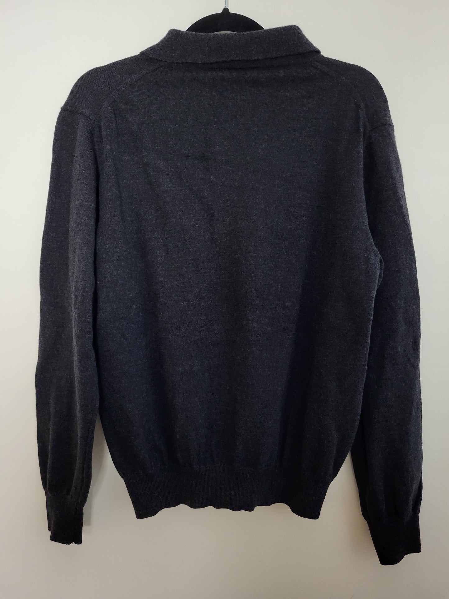 Vintage - Pullover - Klassisch - Vintage Italy - Anthrazit - Herren - S