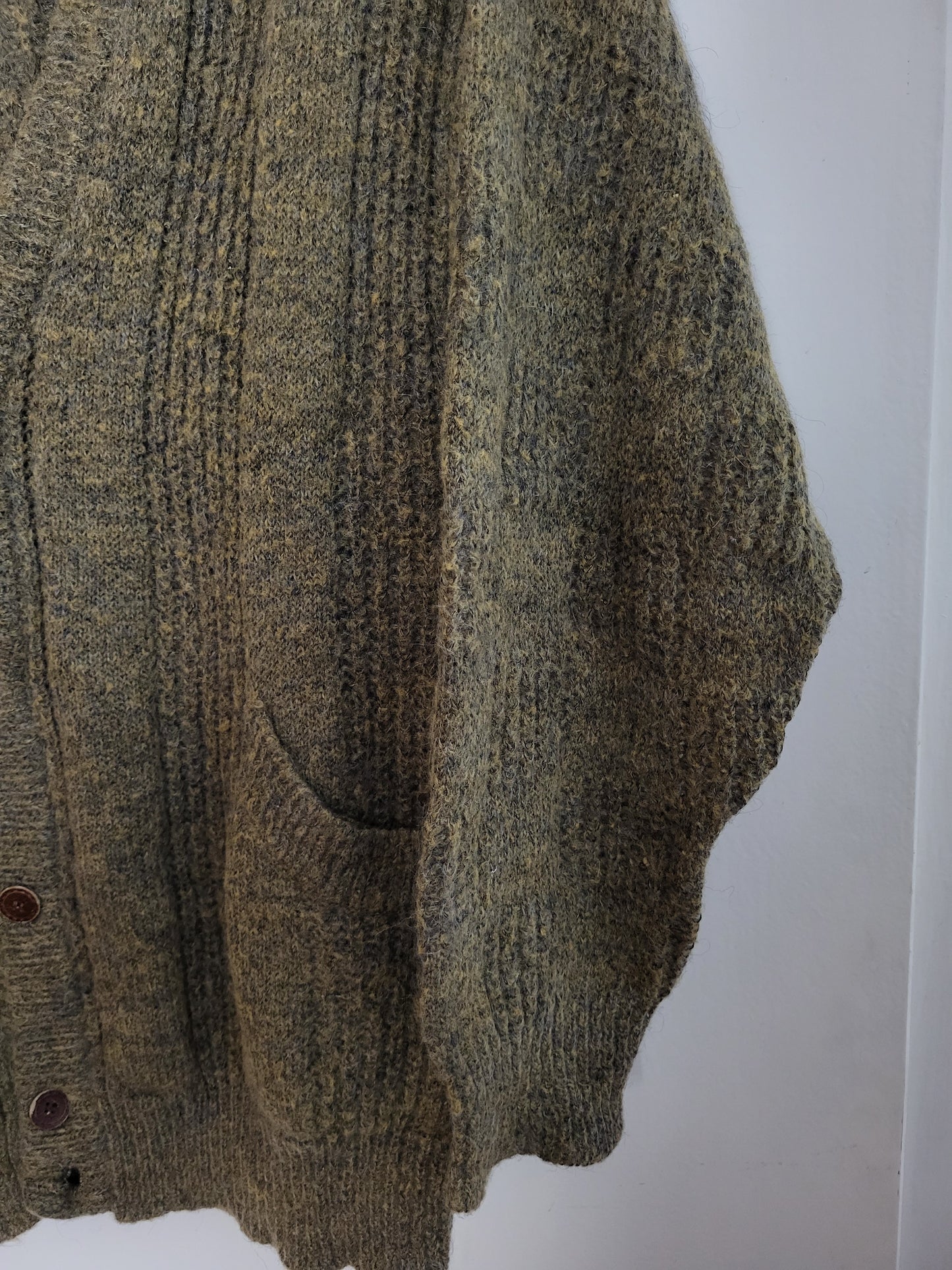 Vintage CUTTY SARK - Pullover/Cardigan - Klassisch - Vintage Italy - Oliv - Herren - L/XL