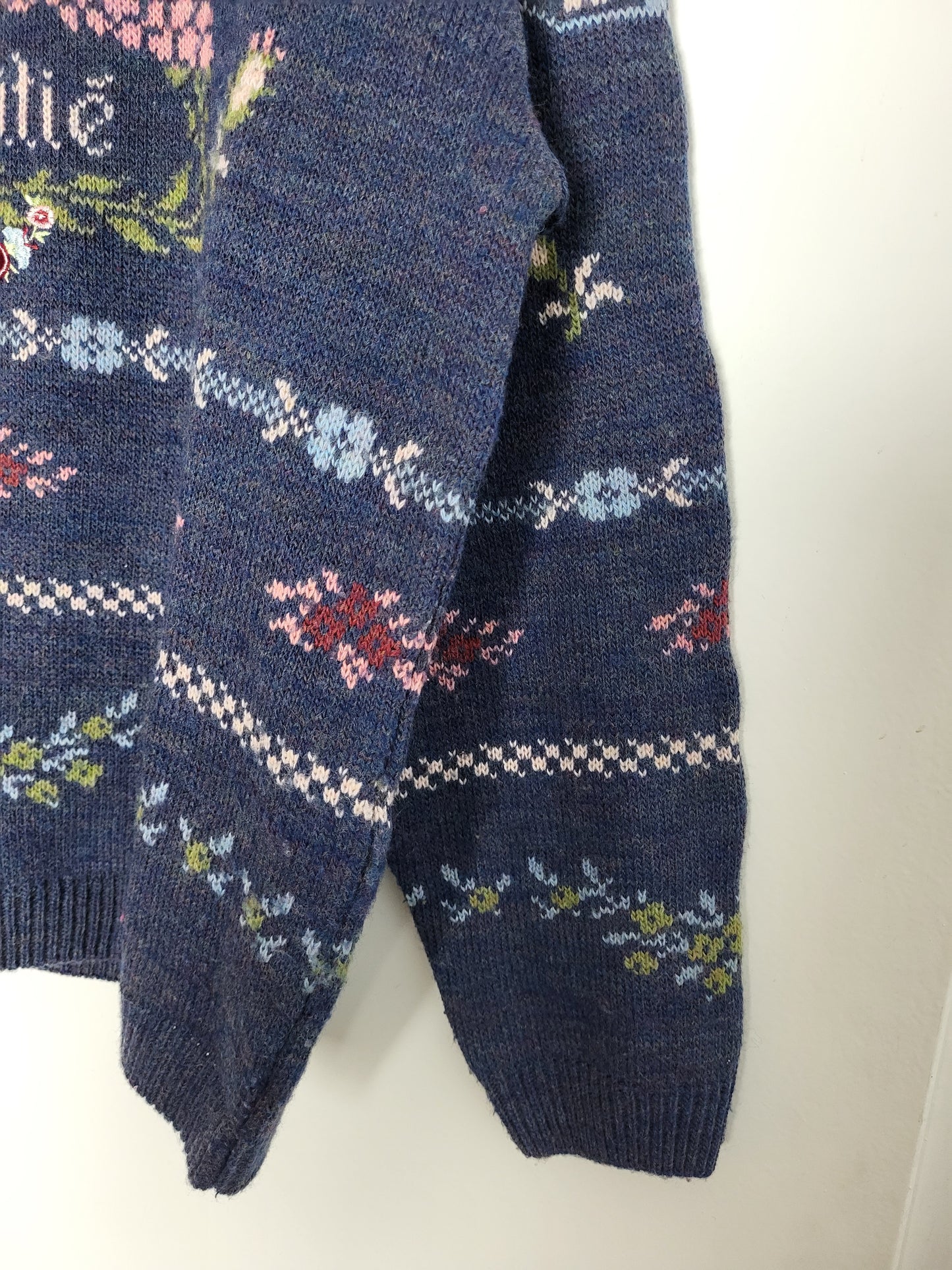 Vintage TEOREDA - Pullover - Muster - Vintage Wolle - Bunt - Damen - M/L