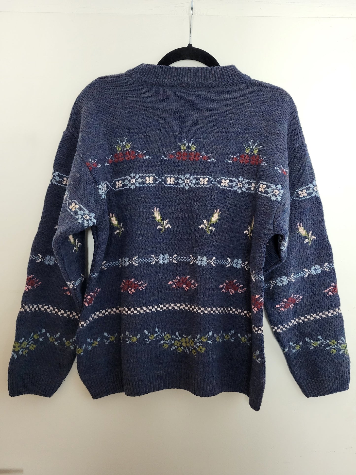 Vintage TEOREDA - Pullover - Muster - Vintage Wolle - Bunt - Damen - M/L