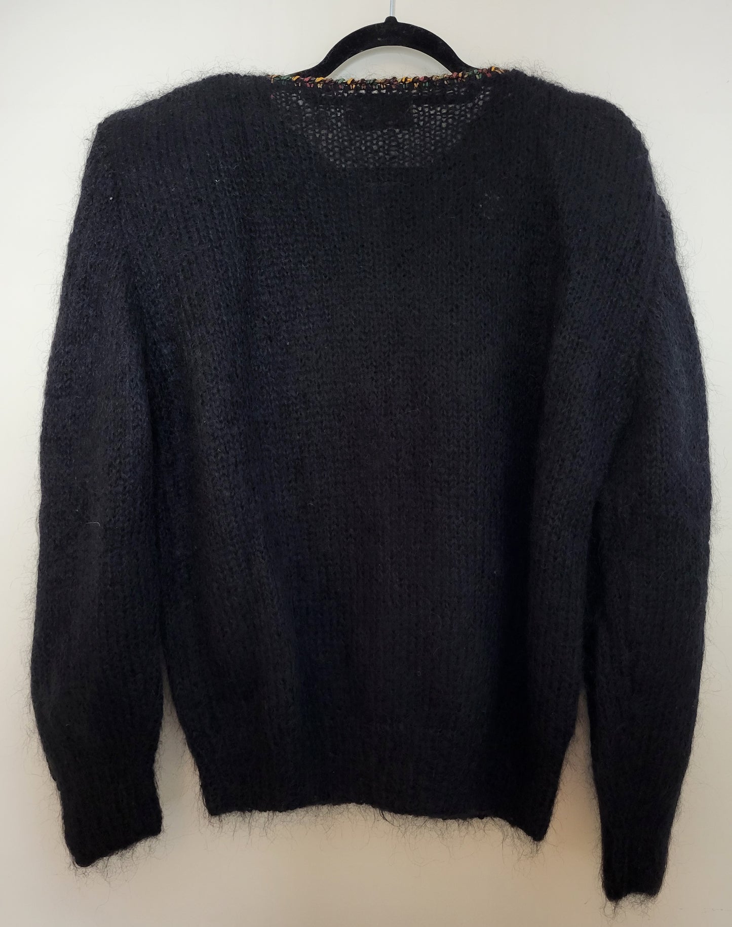 Vintage COSETTQ - Strickjacke - Muster - Vintage Italy - Bunt - Damen - XL/XXL