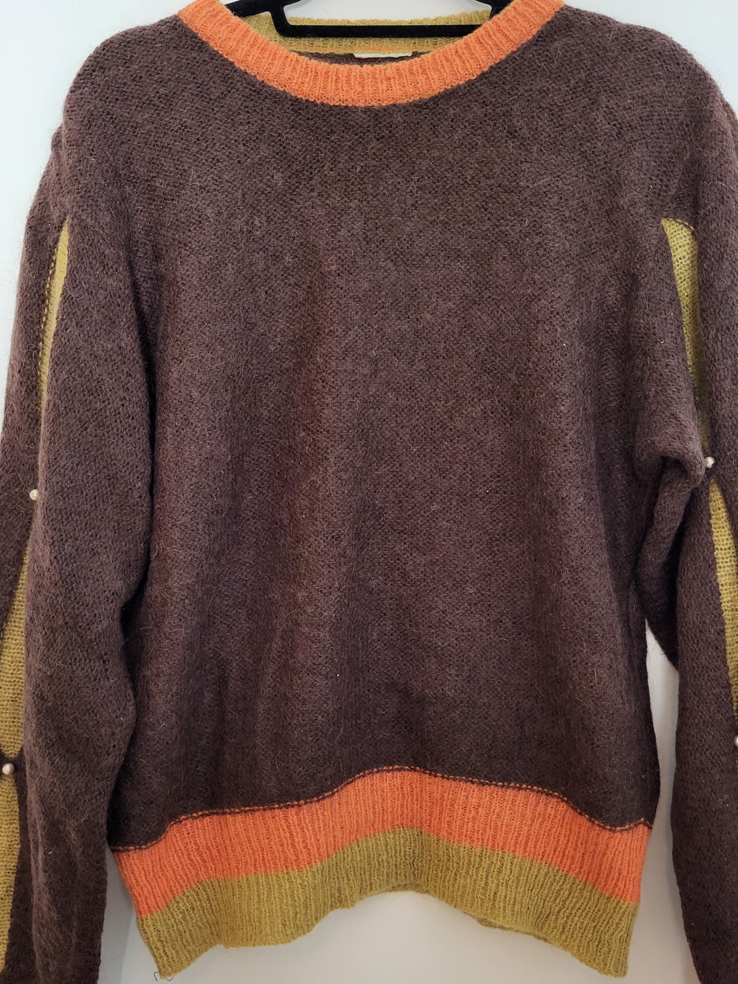 Vintage - Pullover - Muster - Vintage Italy - Bunt - Damen - L
