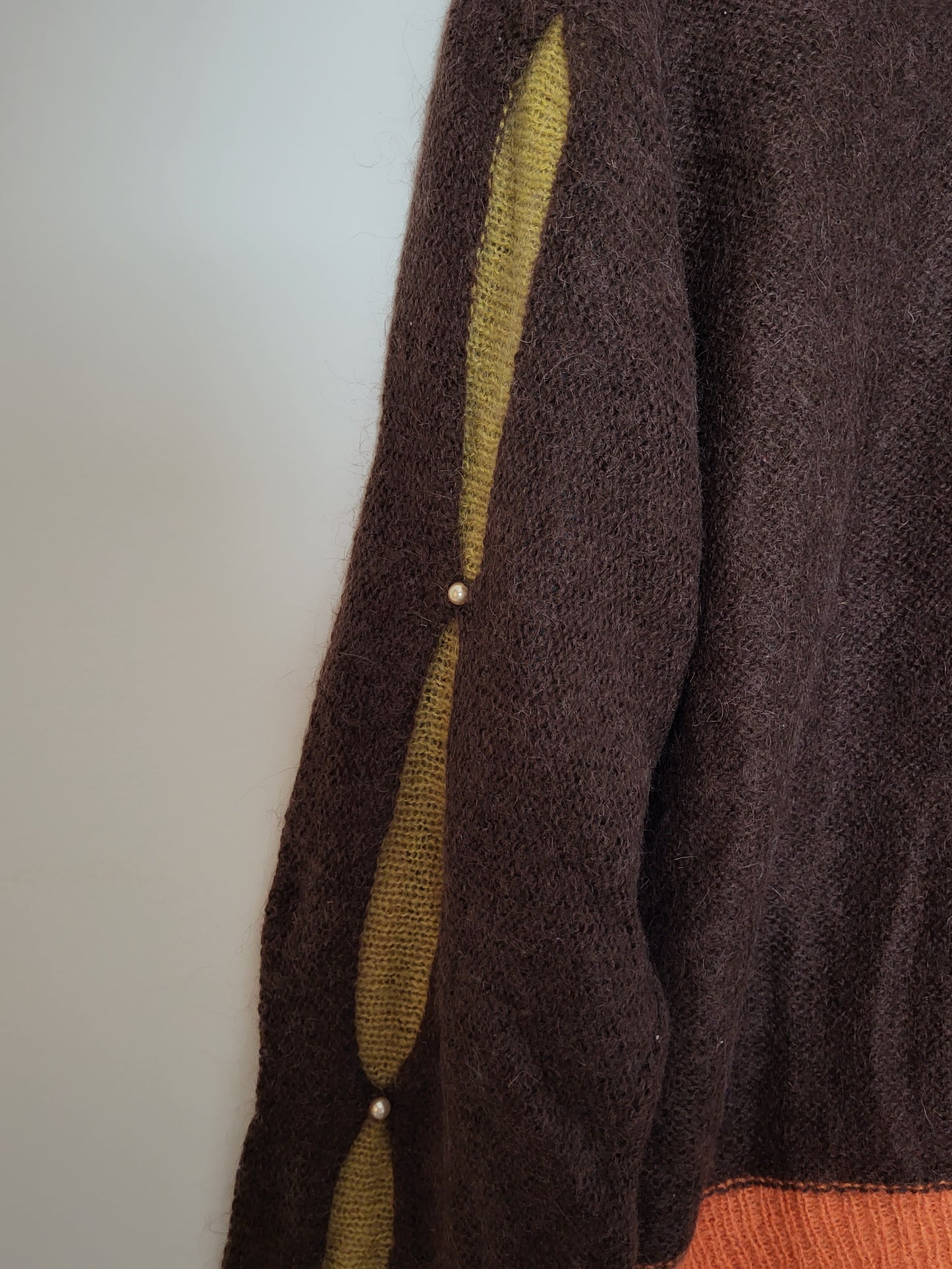 Vintage - Pullover - Muster - Vintage Italy - Bunt - Damen - L
