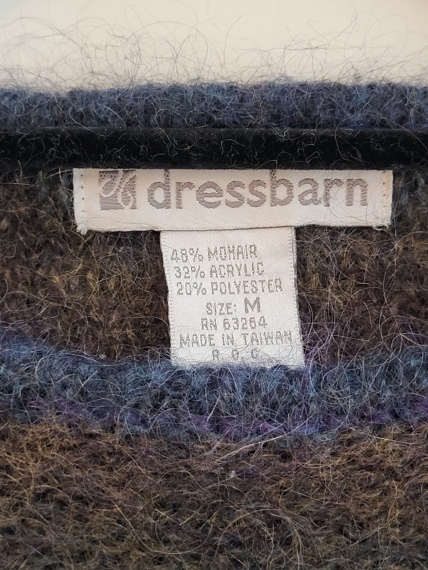 Vintage DRESSBARN - Pullover - Streifen - Vintage Italy - Bunt - Damen - M