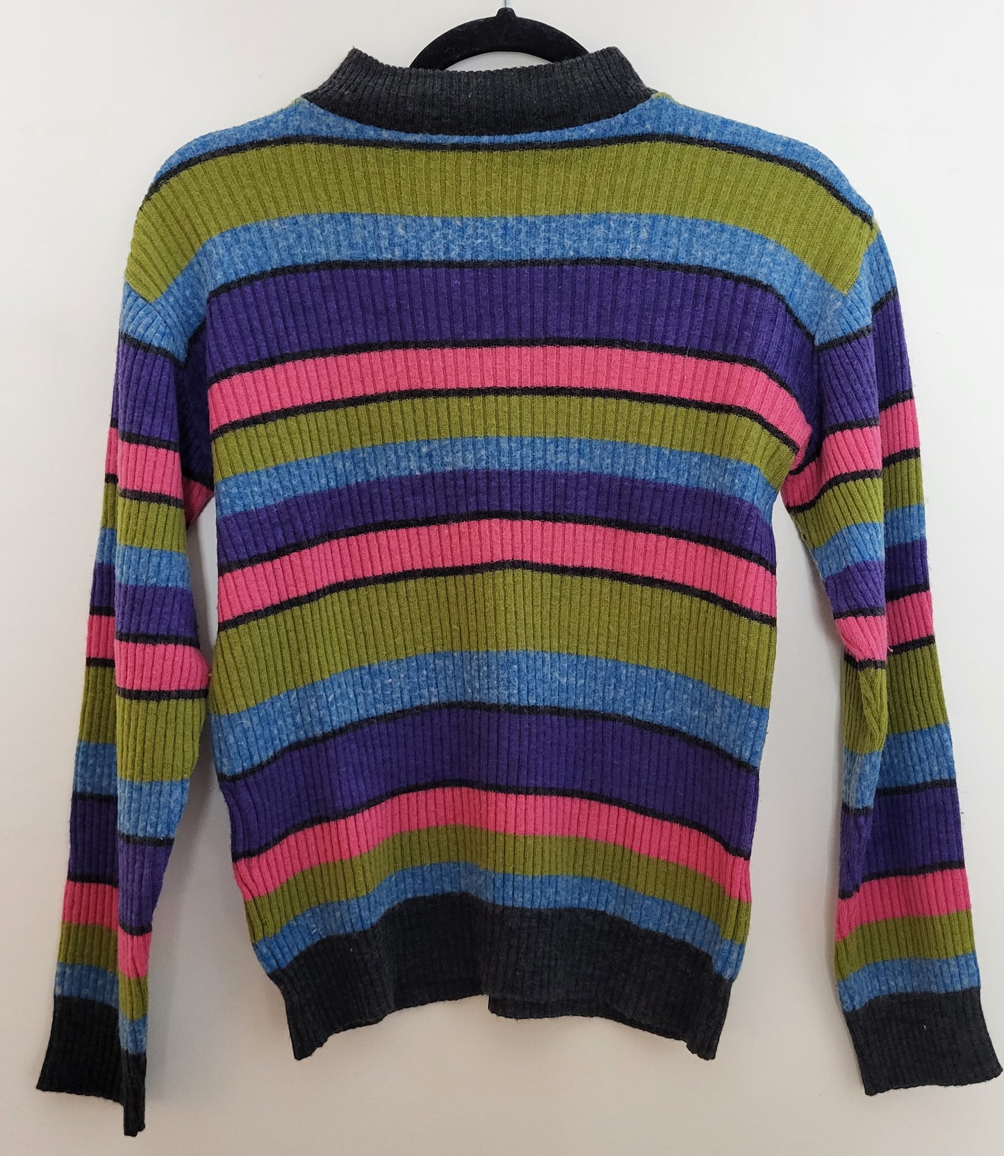 Vintage - Pullover - Streifen - Vintage Italy - Bunt - Damen - S