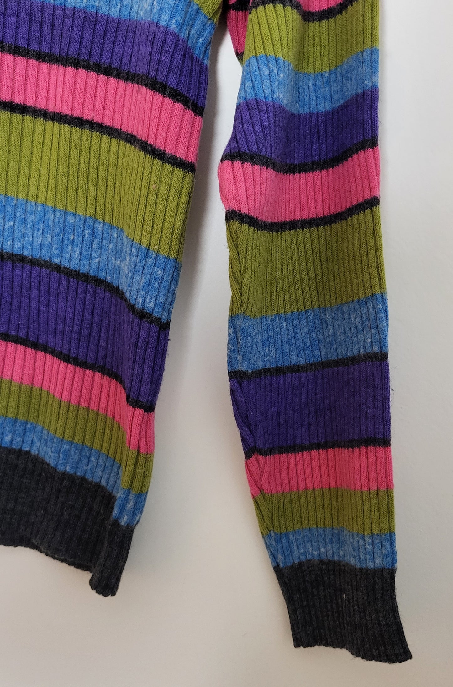 Vintage - Pullover - Streifen - Vintage Italy - Bunt - Damen - S