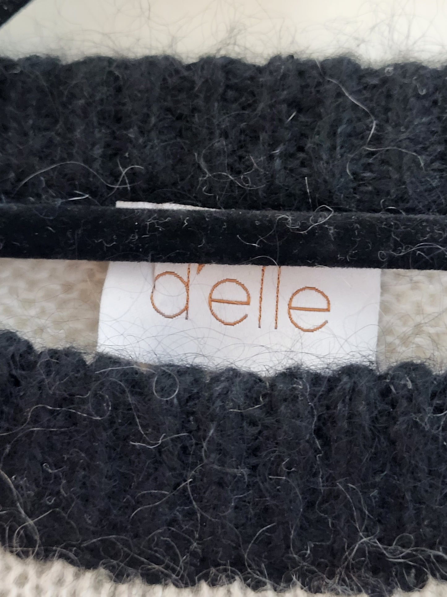 Vintage D'ELLE - Pullover - Streifen - Vintage Italy - Bunt - Damen - M/L