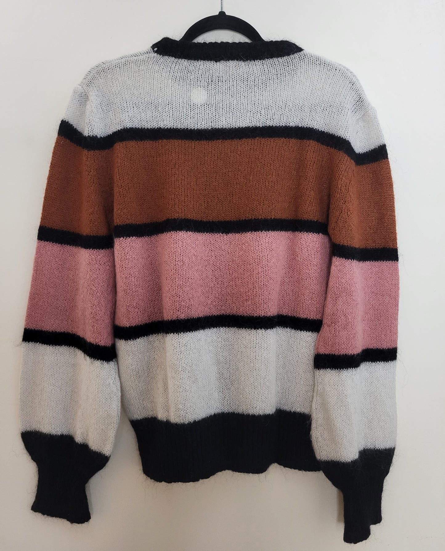 Vintage D'ELLE - Pullover - Streifen - Vintage Italy - Bunt - Damen - M/L