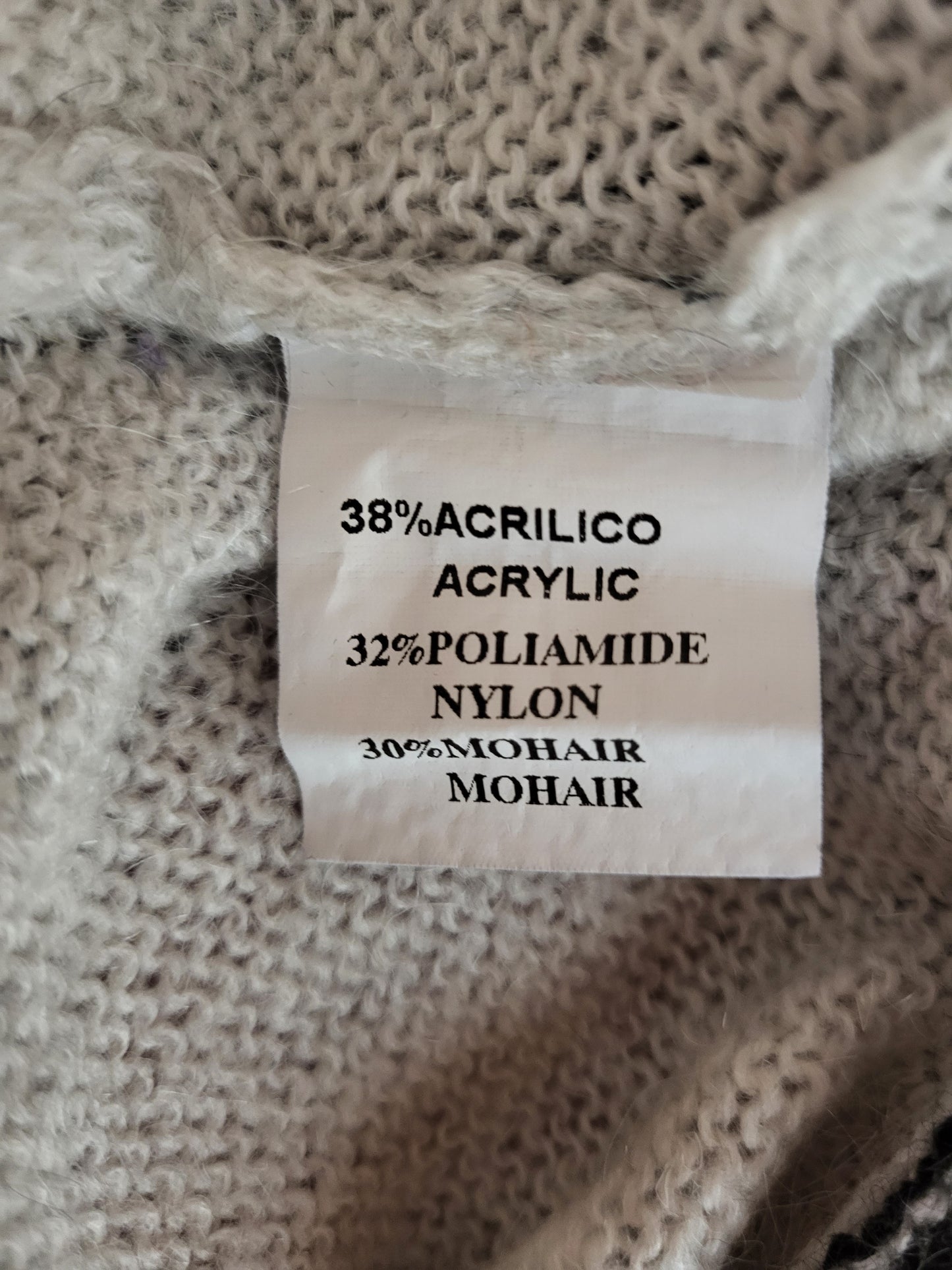 Vintage D'ELLE - Pullover - Streifen - Vintage Italy - Bunt - Damen - M/L