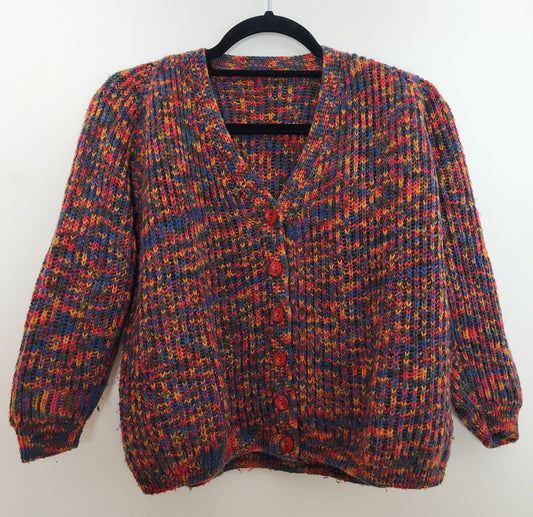 Vintage - Pullover/Cardigan - Muster - Vintage Italy - Bunt - Damen - S
