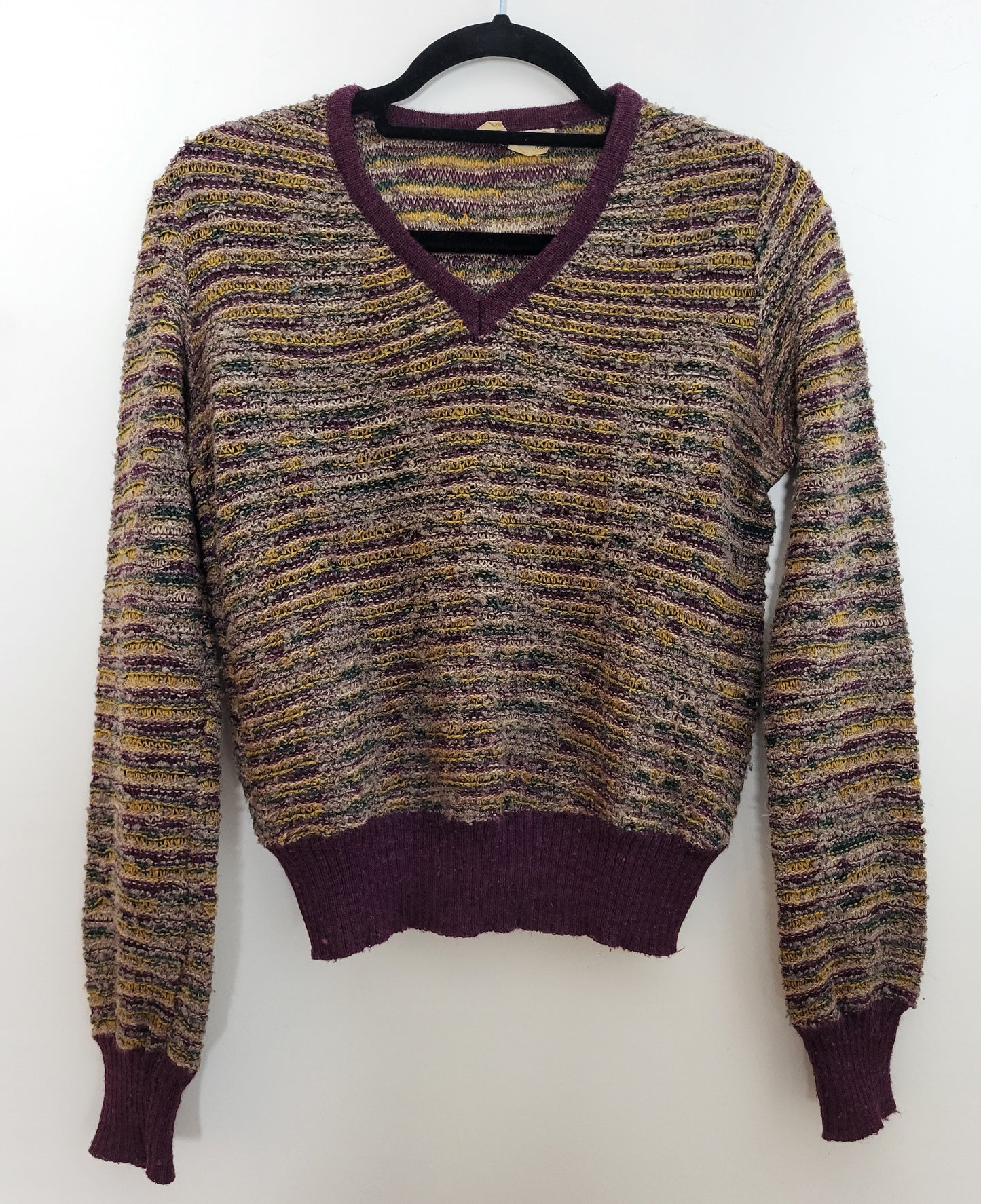 Vintage LE GALLINE - Pullover - Muster - Vintage Italy - Bunt - Damen - S