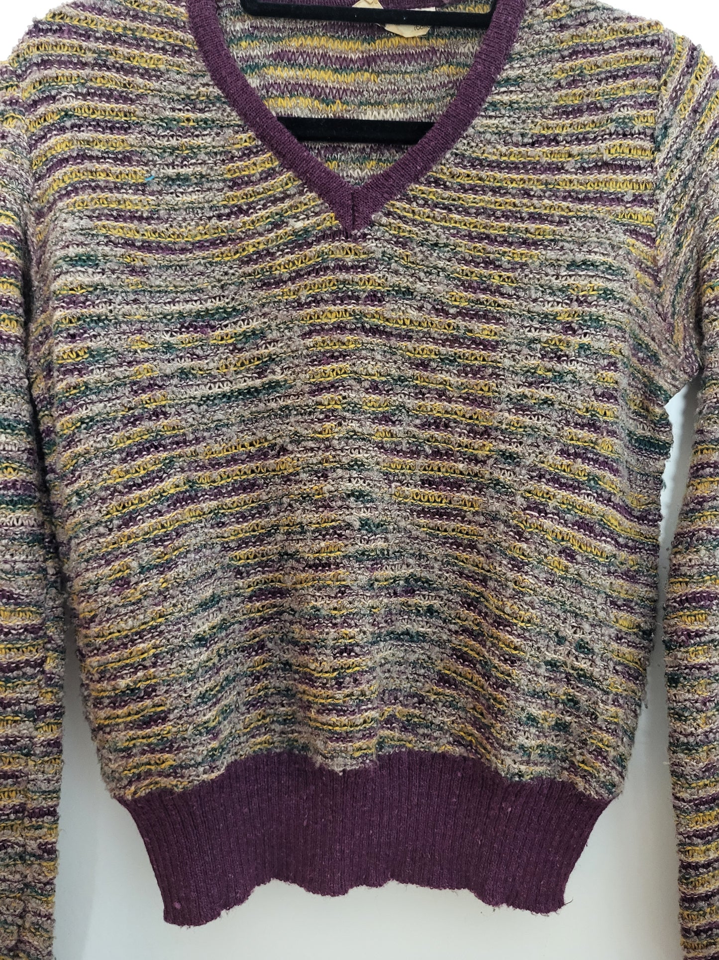 Vintage LE GALLINE - Pullover - Muster - Vintage Italy - Bunt - Damen - S