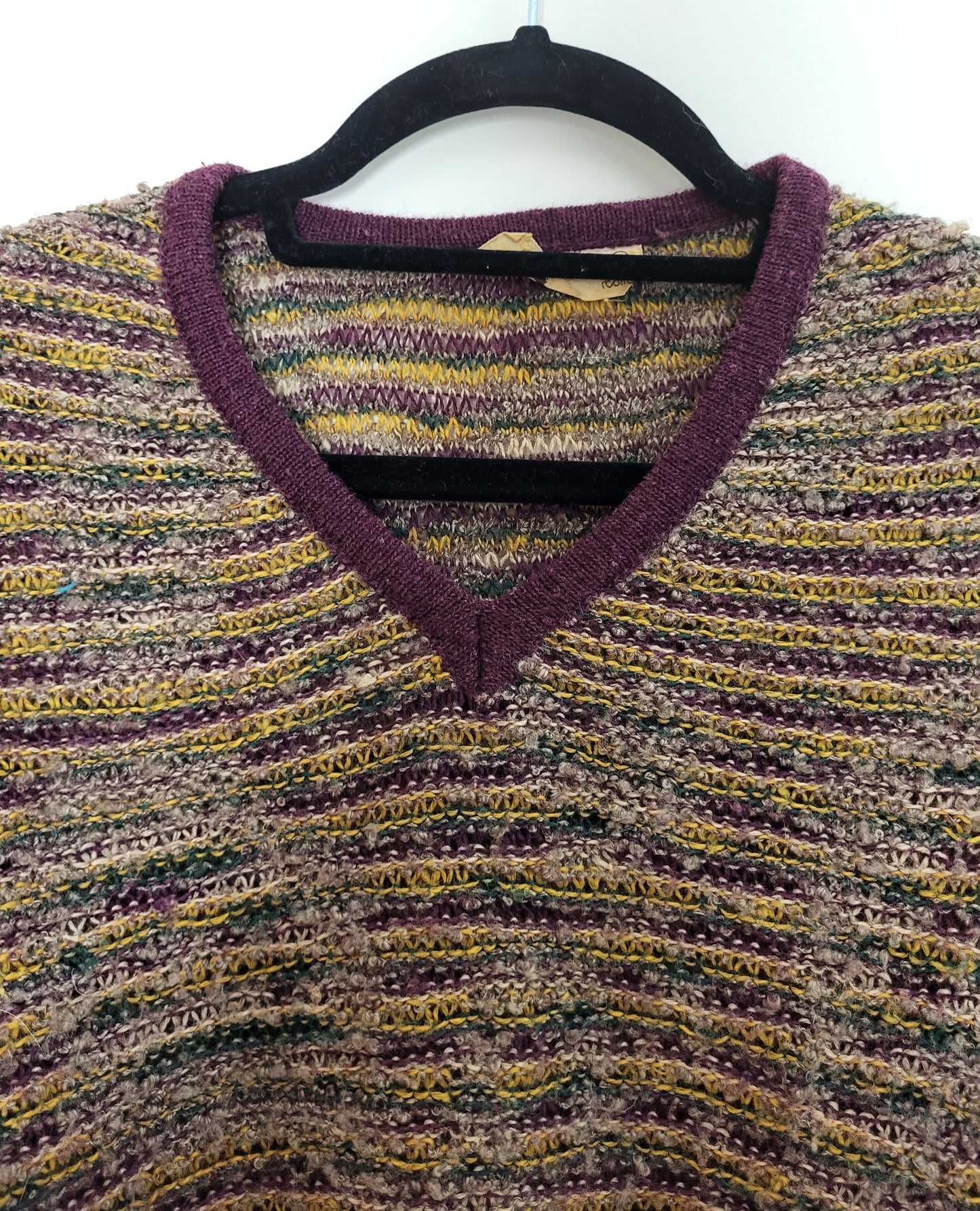 Vintage LE GALLINE - Pullover - Muster - Vintage Italy - Bunt - Damen - S