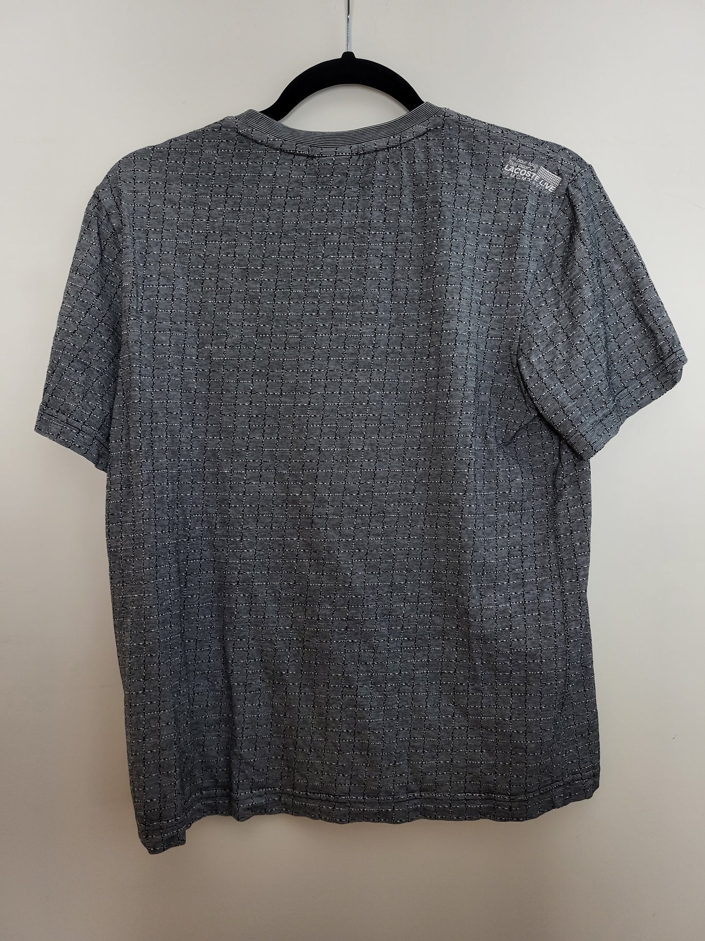 LACOSTE - Shirt - Muster - Grau - Damen - XS (Neuwertig)