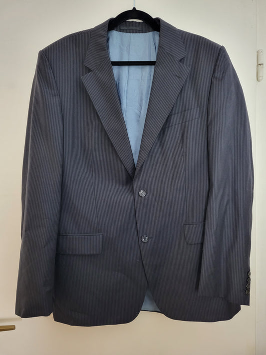 HUGO BOSS - Sakko - Nadelstreifen - Anthrazit - Herren - XL