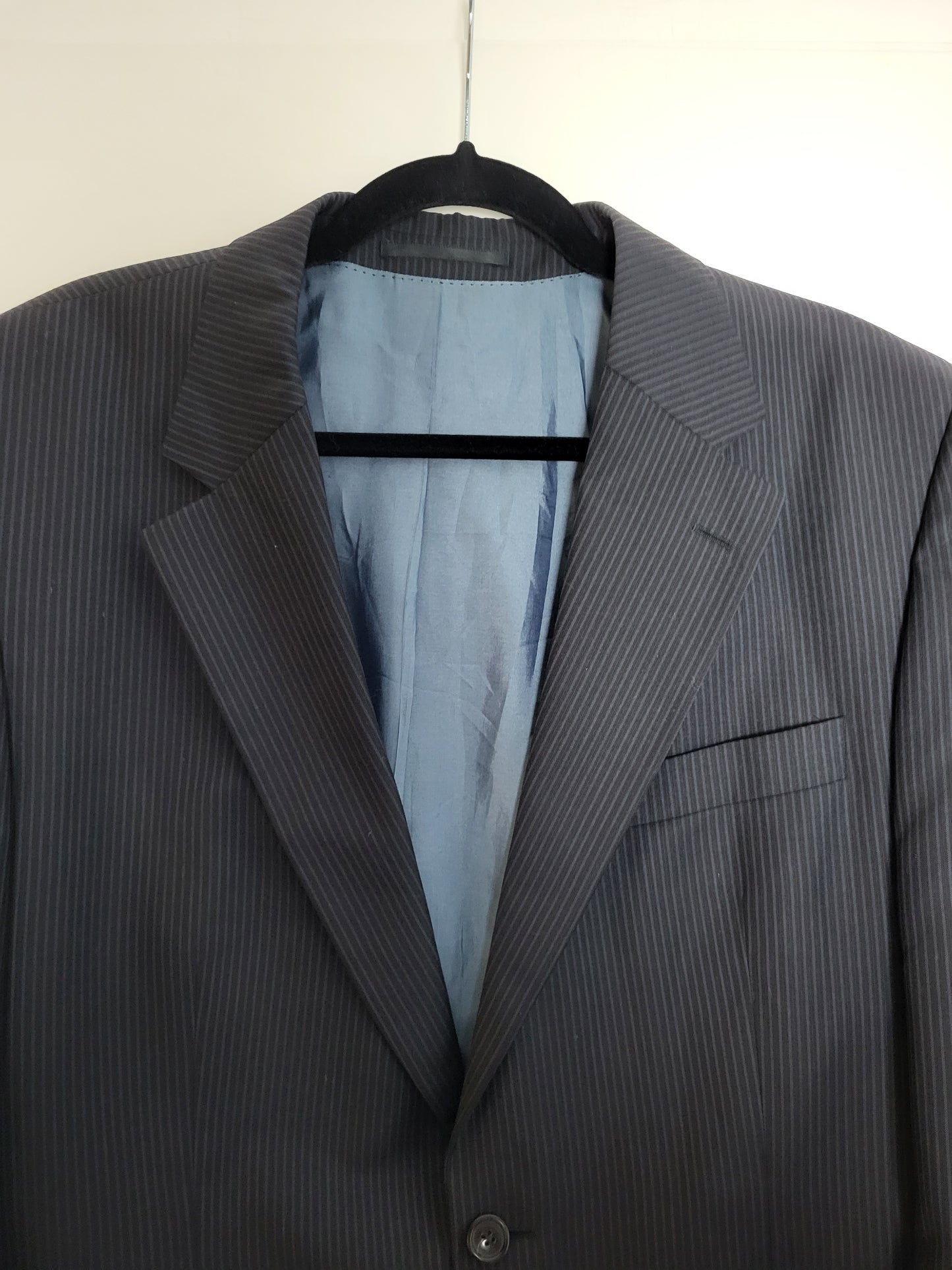 HUGO BOSS - Sakko - Nadelstreifen - Anthrazit - Herren - XL
