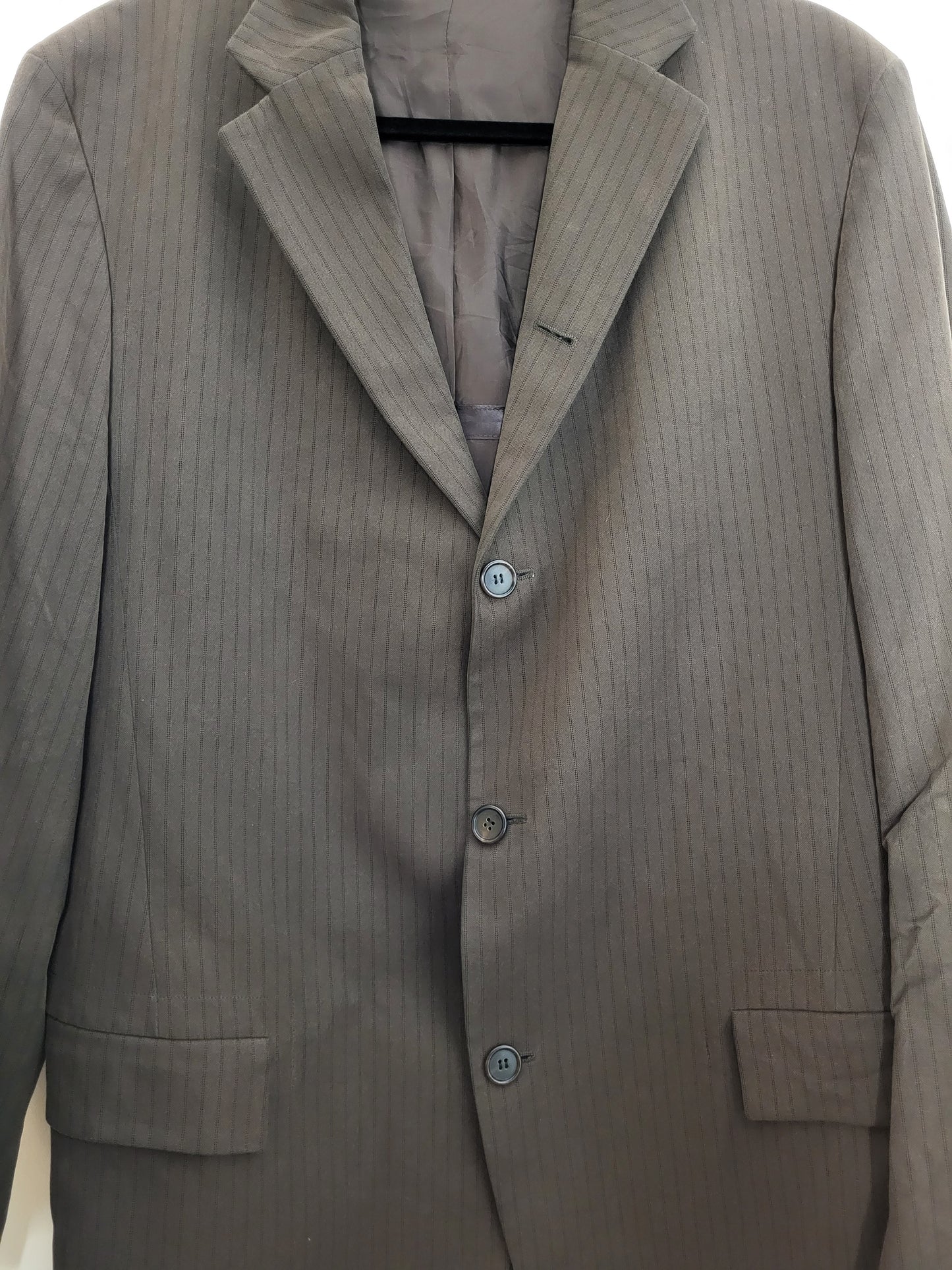 HUGO BOSS - Sakko - Nadelstreifen - Braun - Herren - XL