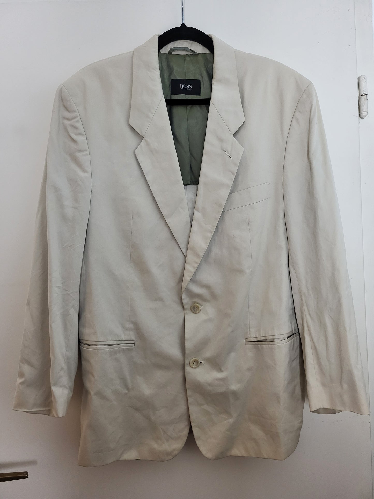HUGO BOSS - Sakko - Klassisch - Creme - Herren - XL/XXL