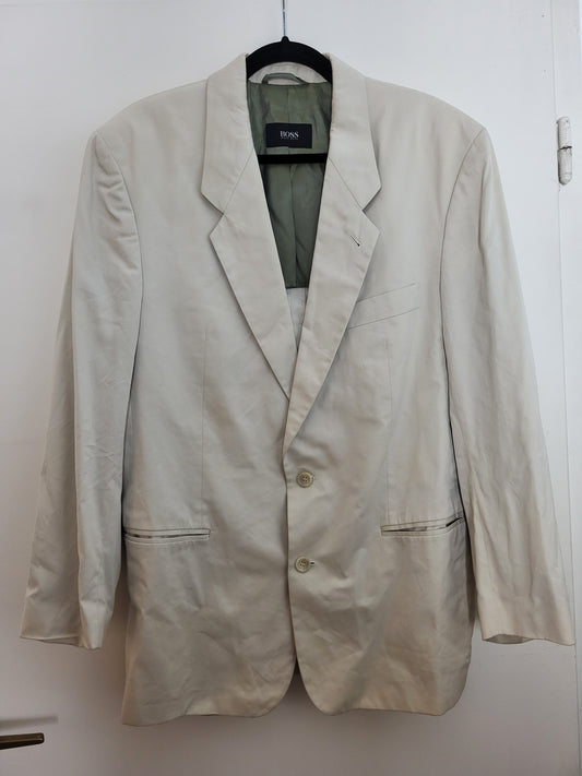 HUGO BOSS - Sakko - Klassisch - Creme - Herren - XL/XXL
