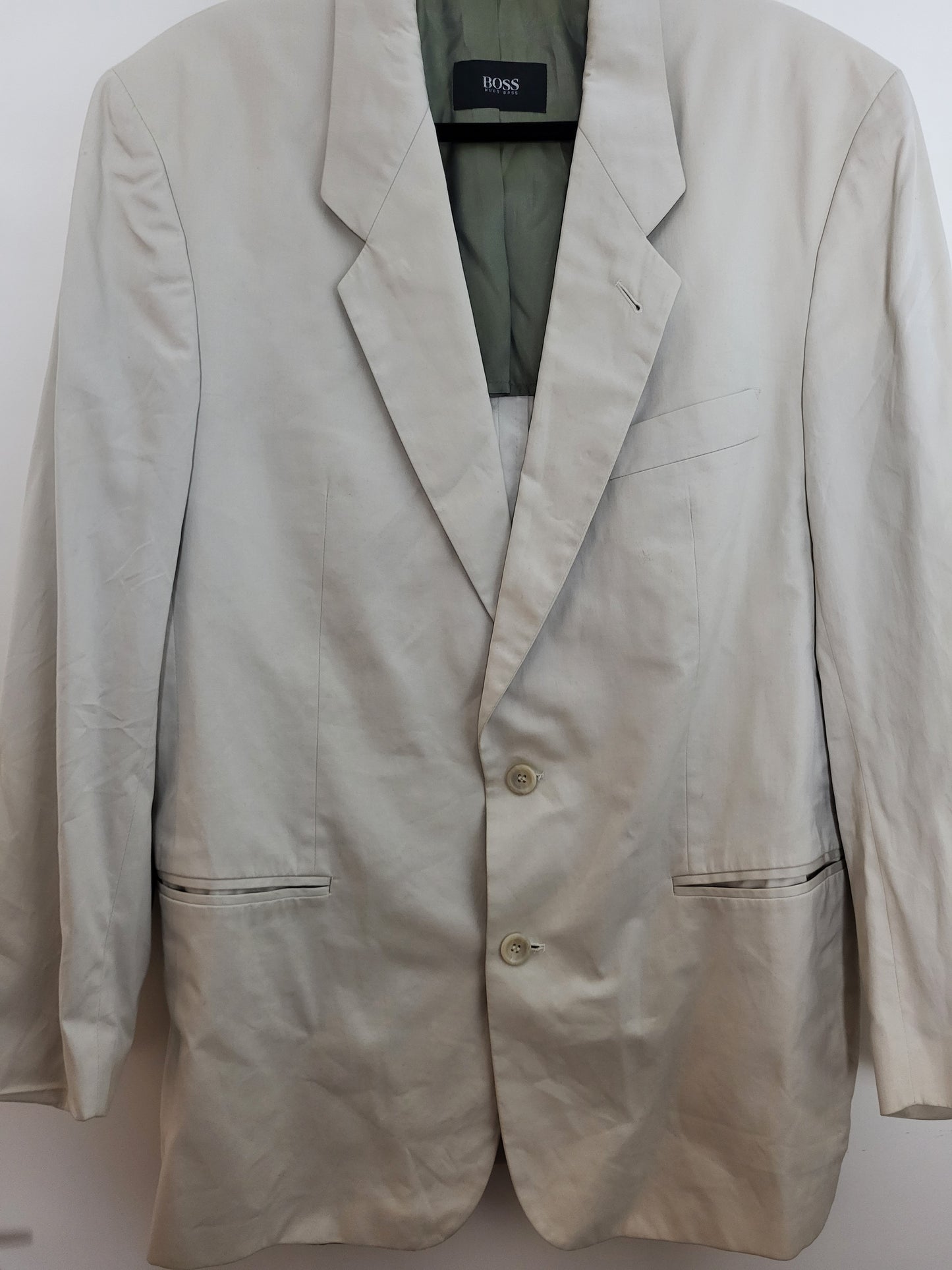 HUGO BOSS - Sakko - Klassisch - Creme - Herren - XL/XXL