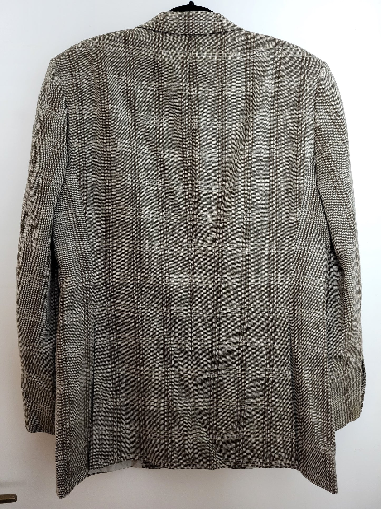 HUGO BOSS - Sakko - Kariert Muster - Braun/Grau - Herren - XL
