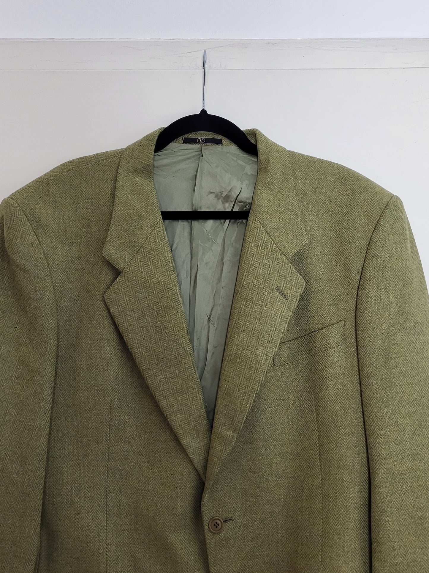 VALENTINO - Sakko - Klassisch - Grün/Oliv - Herren - M/L