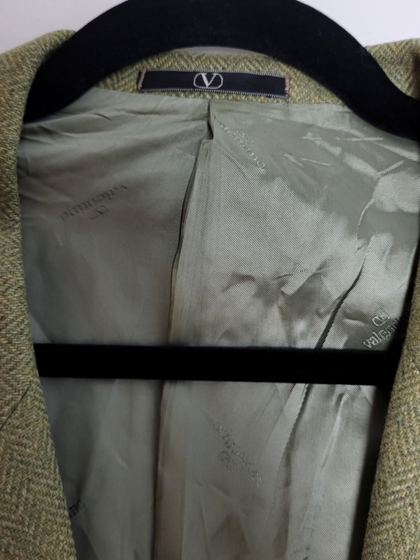VALENTINO - Sakko - Klassisch - Grün/Oliv - Herren - M/L