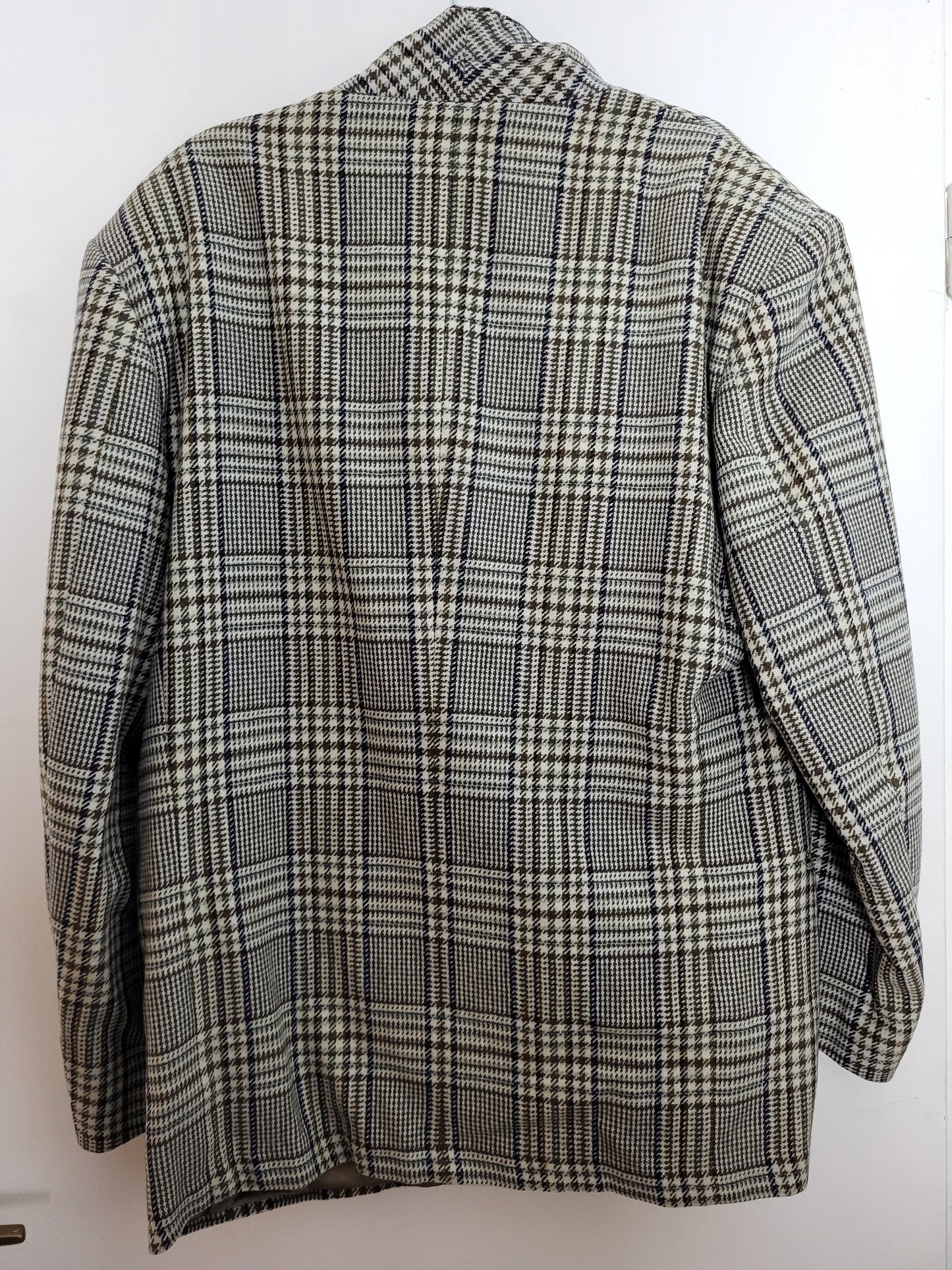 VALENTINO - Sakko - Kariert Muster - Braun/Grau/Beige - Herren - XL/XXL